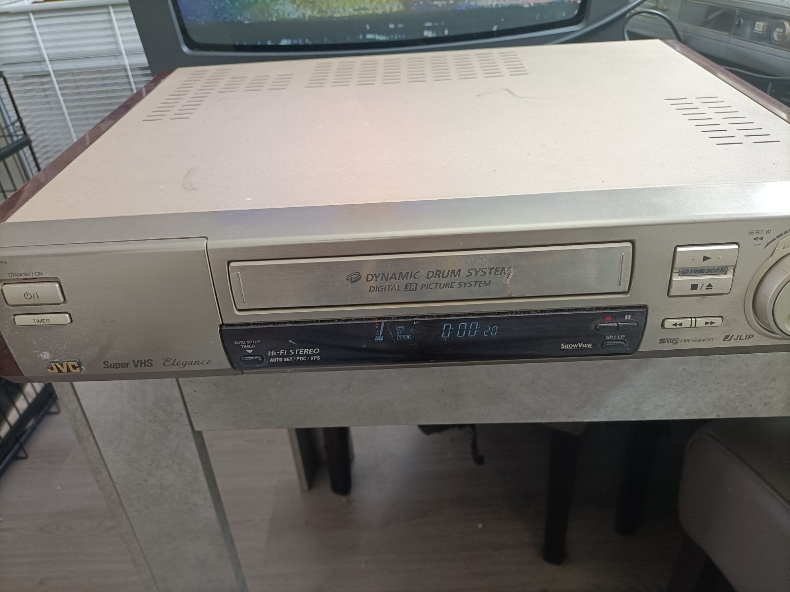JVC Super VHS Elegance VCR - Limited Edition, Ophalen of Verzenden, Gebruikt