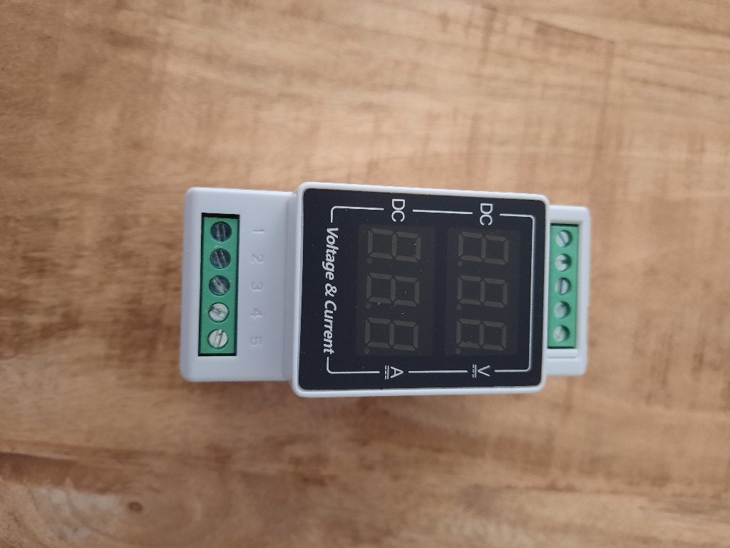 volt- en ampèremeter voor DIN-railmontage nieuw, Ophalen of Verzenden