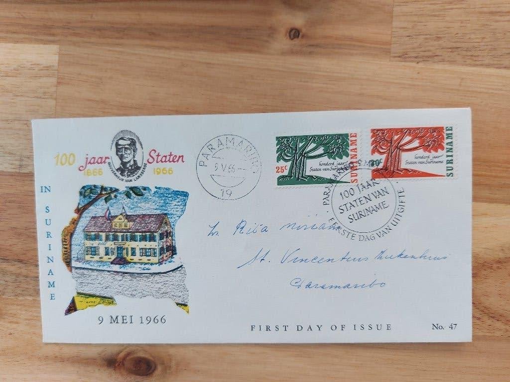 Suriname E47b, Ophalen of Verzenden, Beschreven, Nederland