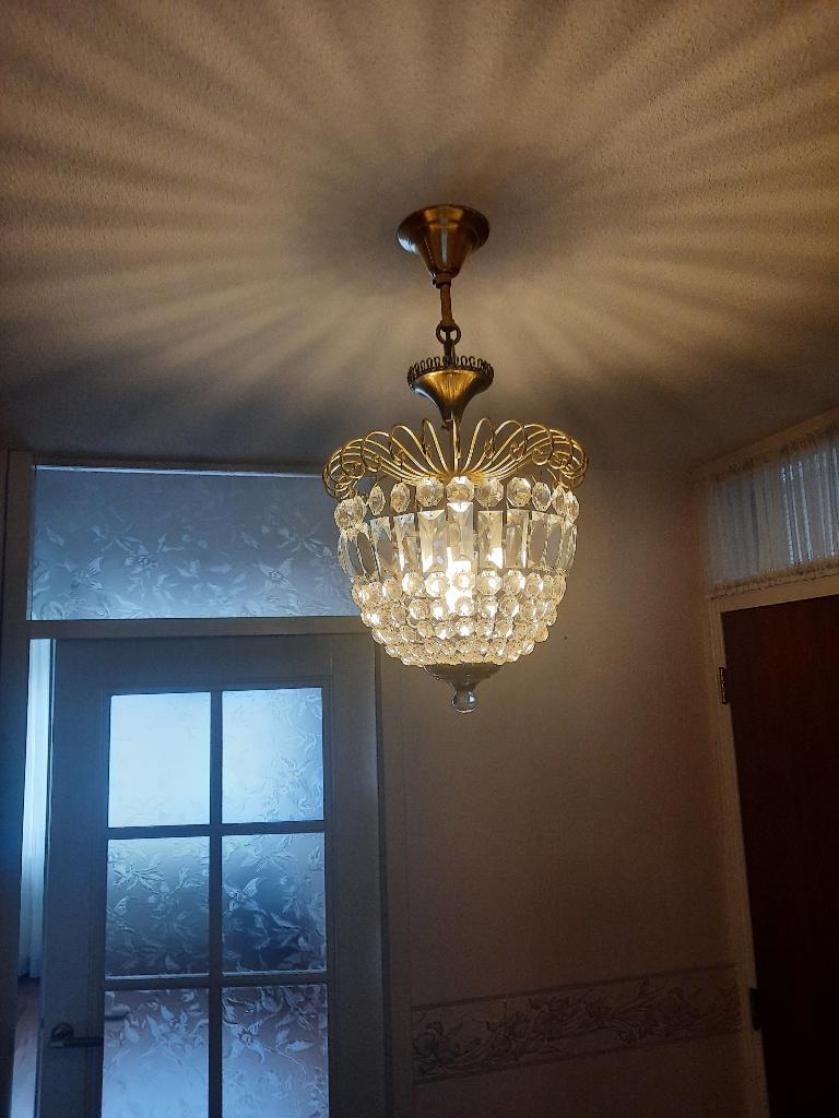 Kristal lampen, Ophalen