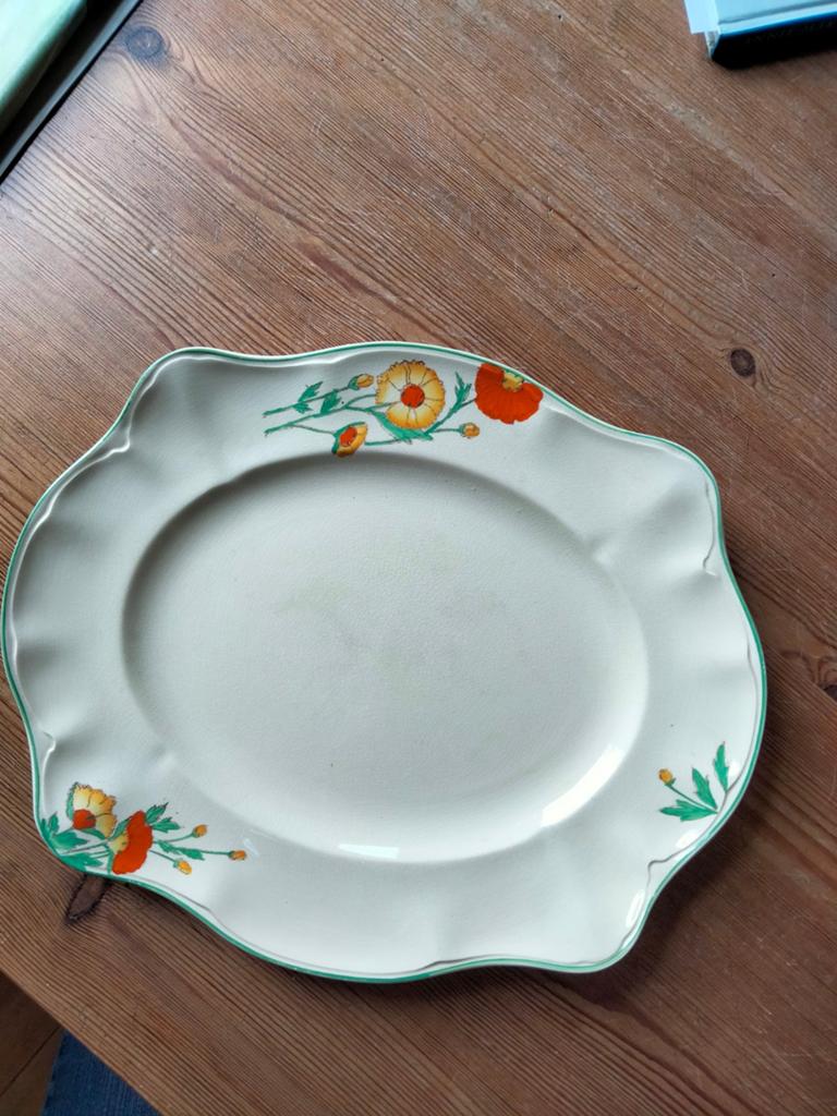 " Victorian johnson bros England"  serveerbord, Antiek en Kunst, Ophalen of Verzenden