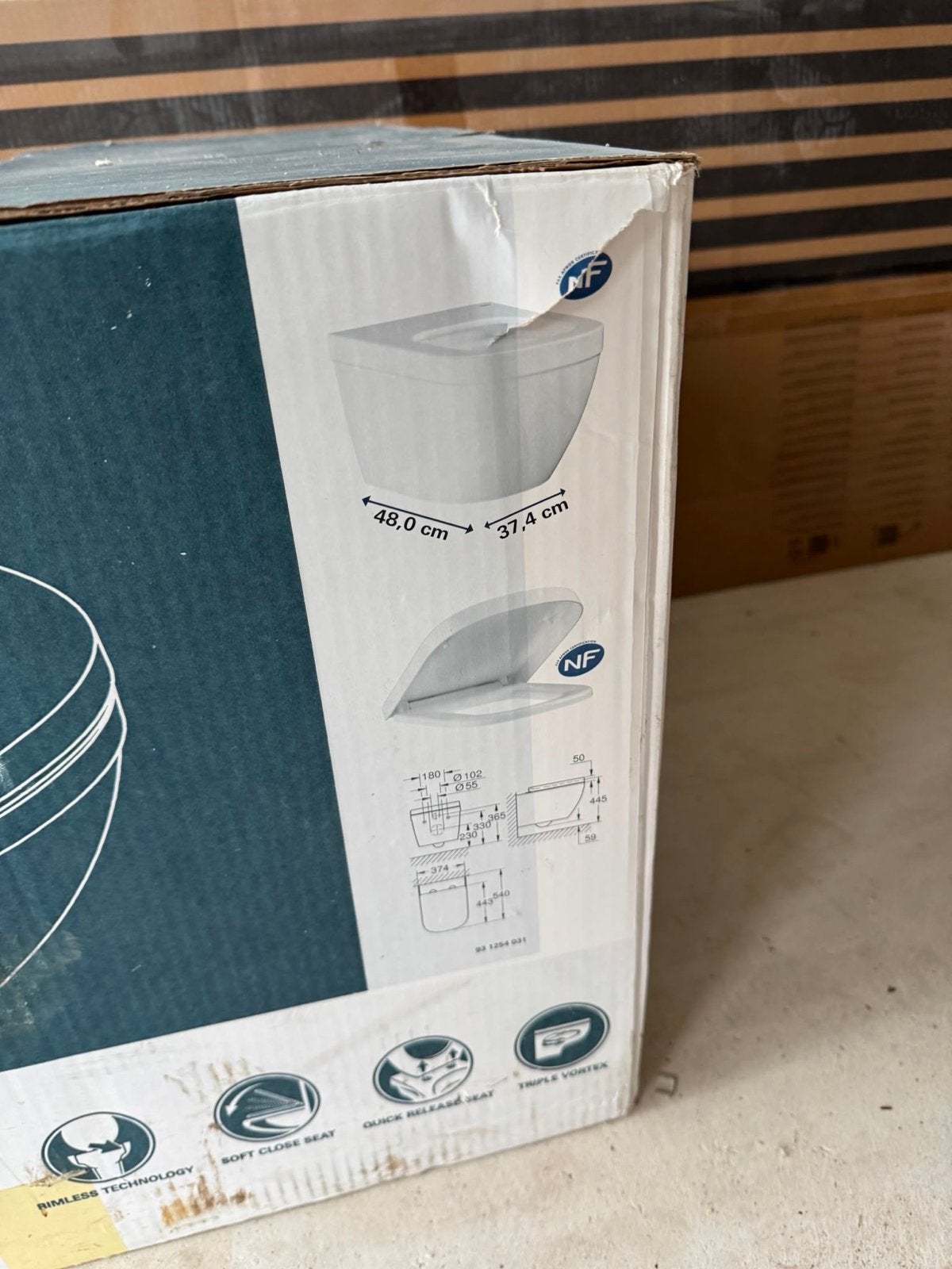 Grohe Perfect Match Nieuwe Toiletpot - Rimless & Soft Close, Doe-het-zelf en Verbouw, Sanitair, Nieuw, Toilet, Ophalen