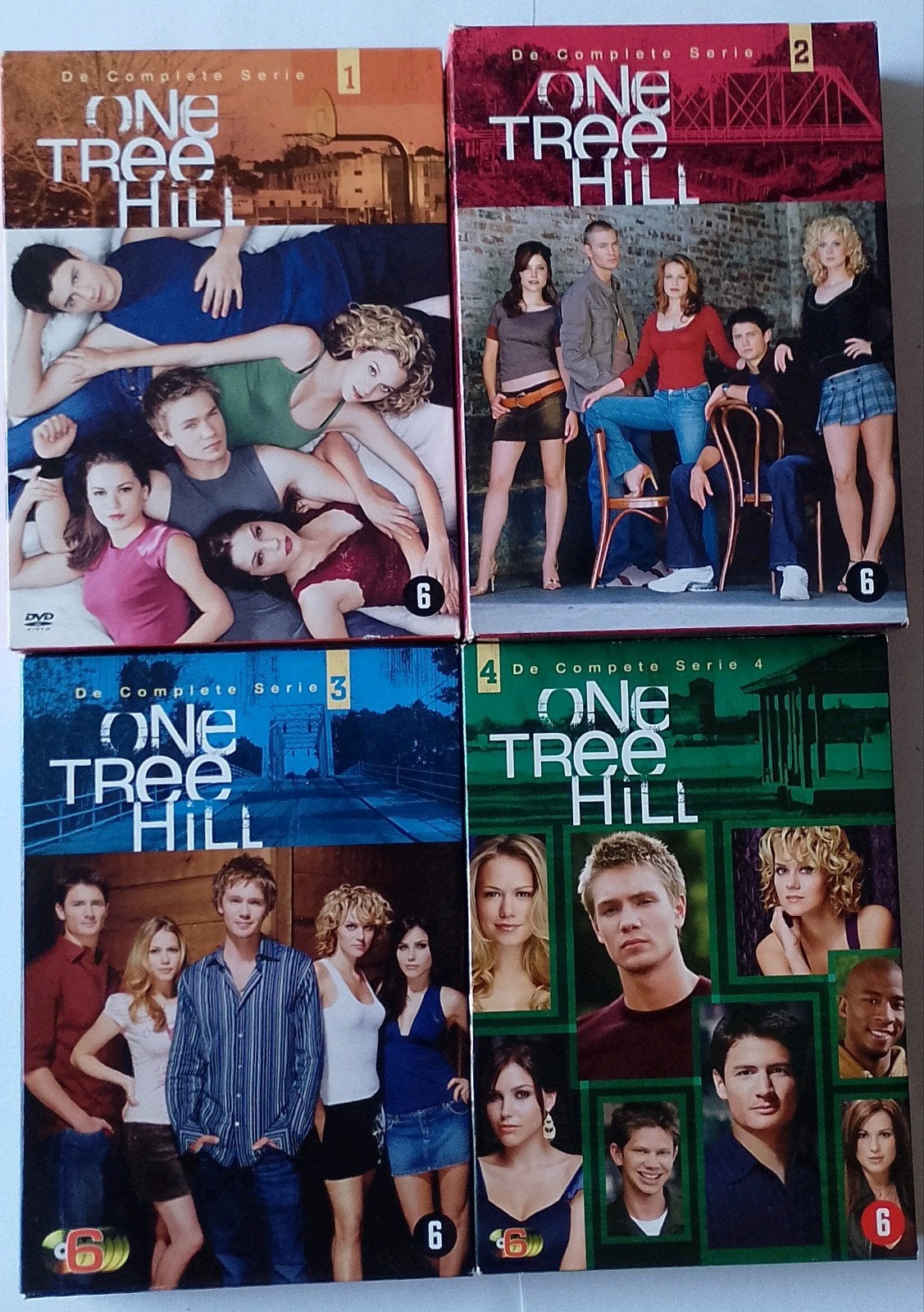 One Tree Hill COMPLEET SEIZOENEN 1 t/m 9 zo goed als nieuw, Engels, Alle leeftijden, Nederlands, Drama