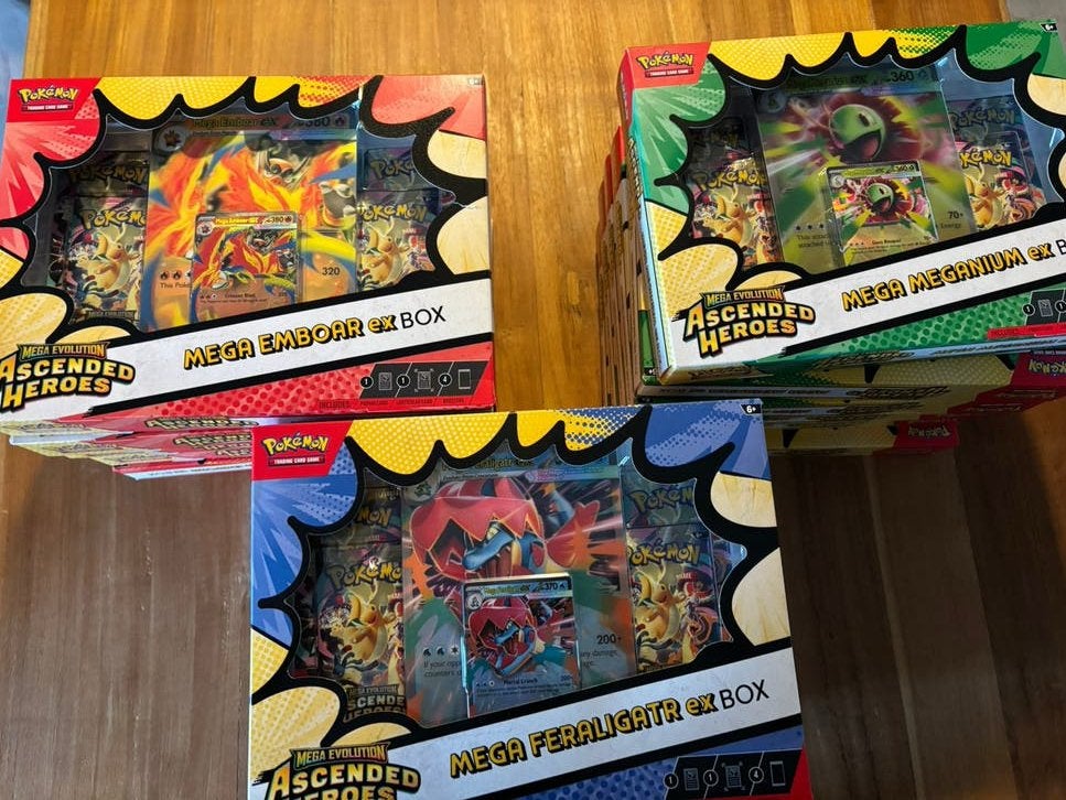 Pokemon ascended heroes ex box set, Ophalen, Nieuw, Overige typen, Foil