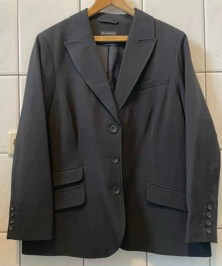 DYANNE blazer | maat 48 (4XL) | antracietgrijs | nieuw, Maat 46/48 (XL) of groter, Nieuw, Ophalen of Verzenden, Jasje