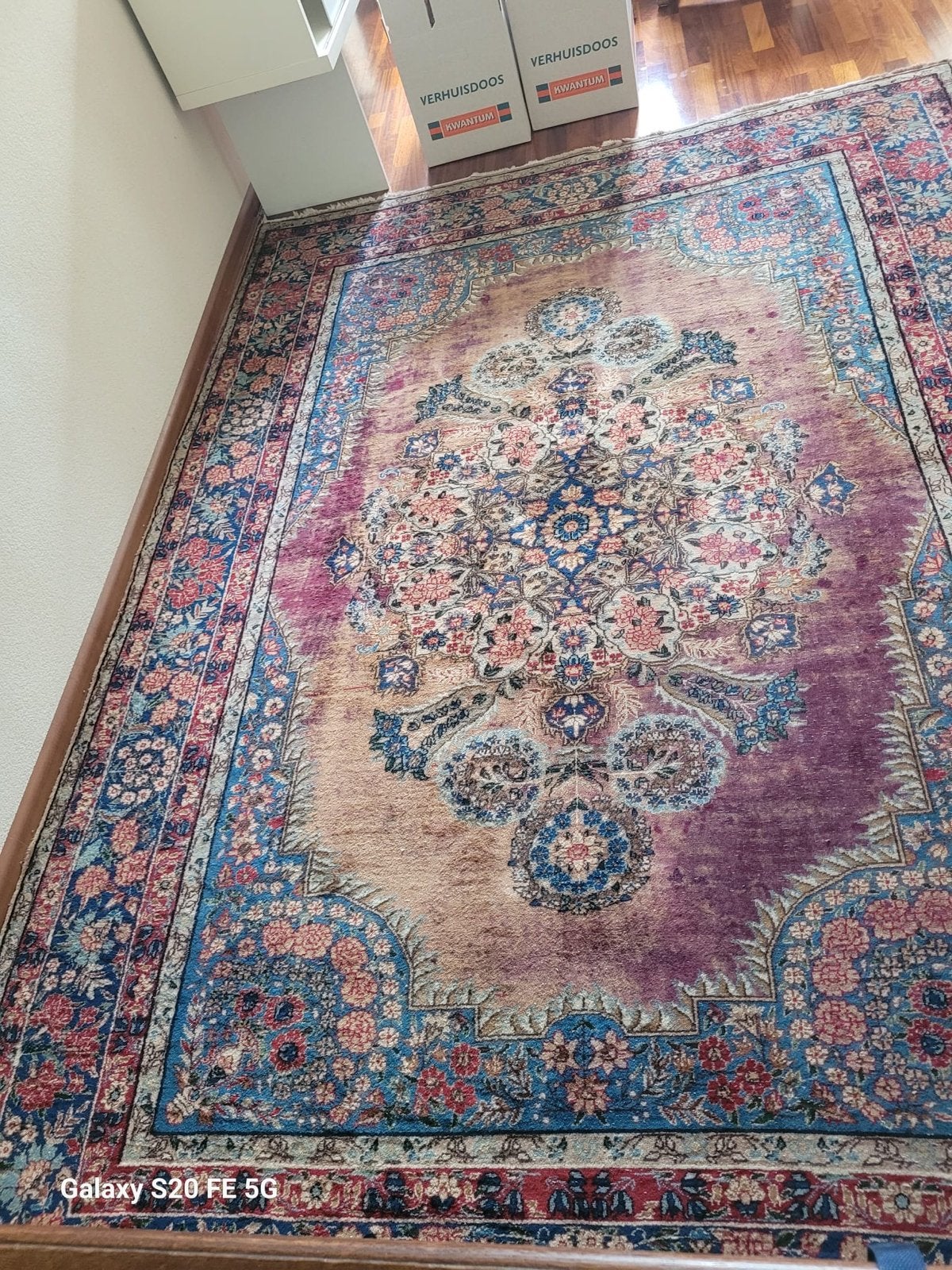 Mooi gebruikt origineel Perzisch tapijt 298x205 cm, Ophalen