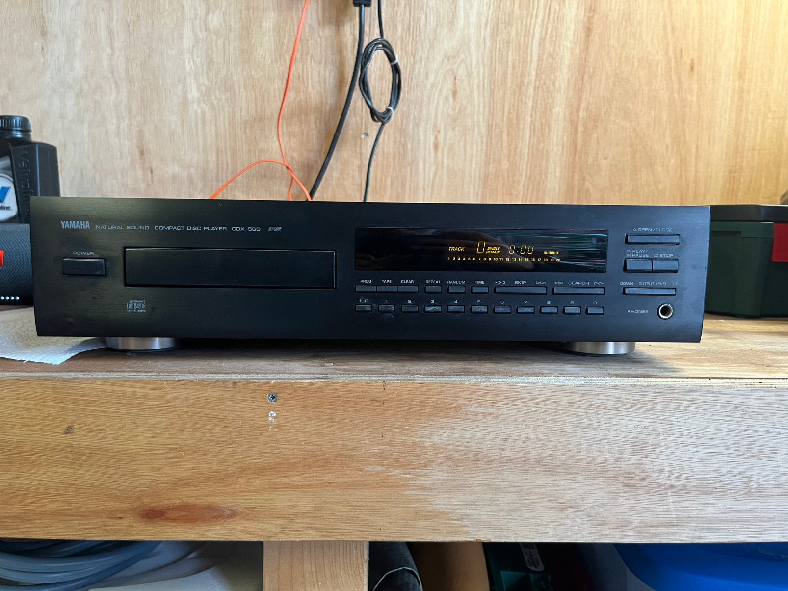 Yamaha cdx 560 cd speler, Ophalen of Verzenden, Zo goed als nieuw, Overige merken