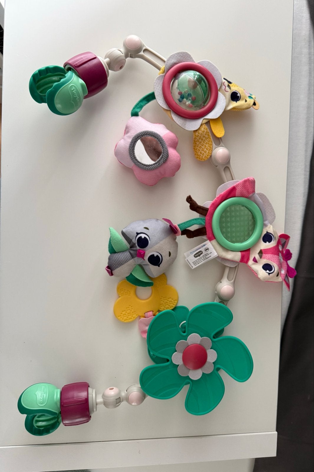Tiny Love Boog Speelboog voor kinderwagen/maxi-cosi, Ophalen, Zo goed als nieuw, Mobiel, Met geluid