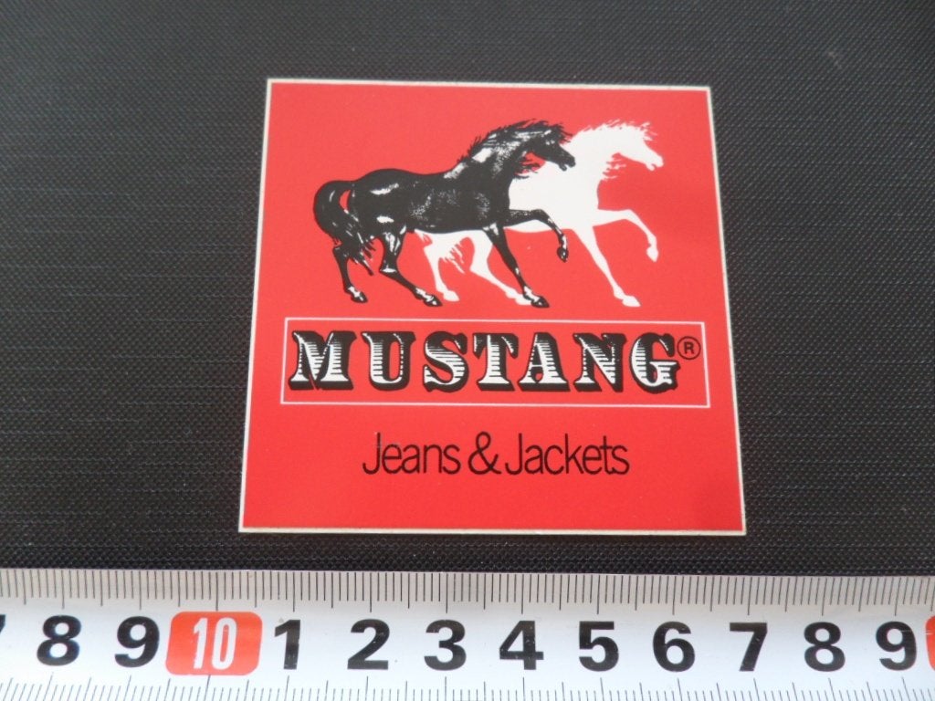 sticker MUSTANG Jeans & Jackets, Ophalen, Zo goed als nieuw