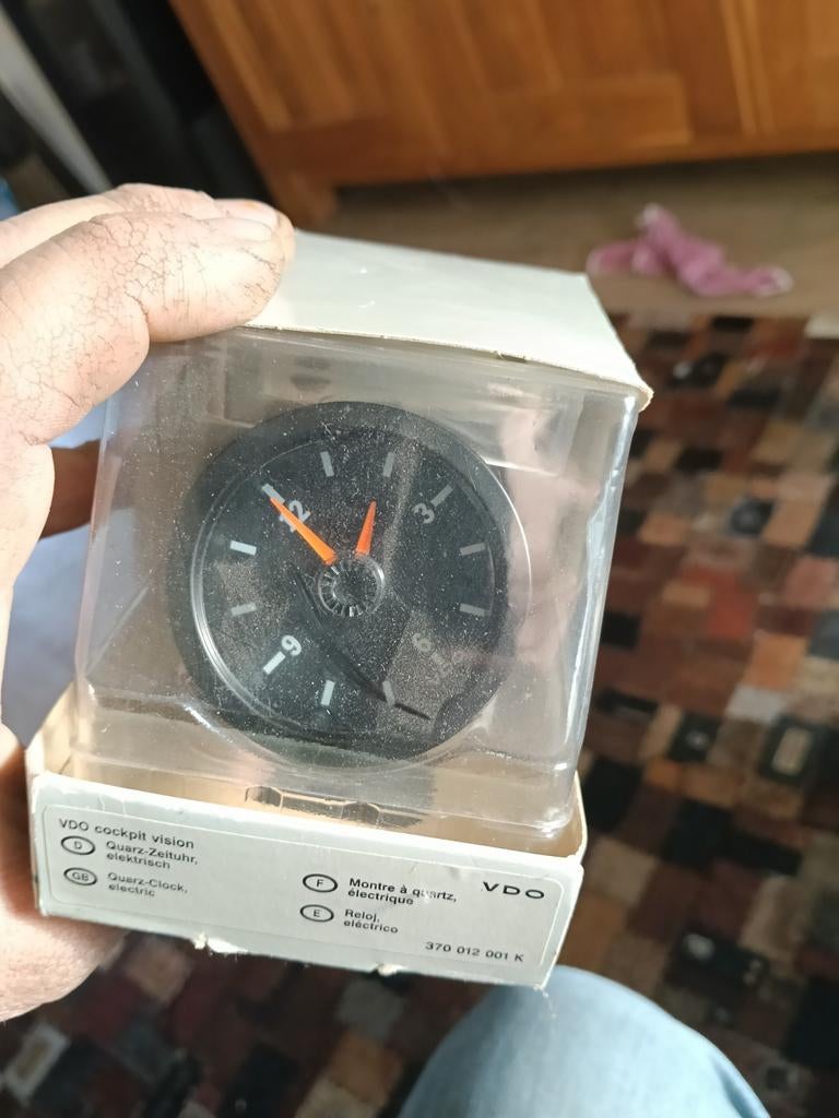 VDO klok nieuw in doos, Ophalen of Verzenden