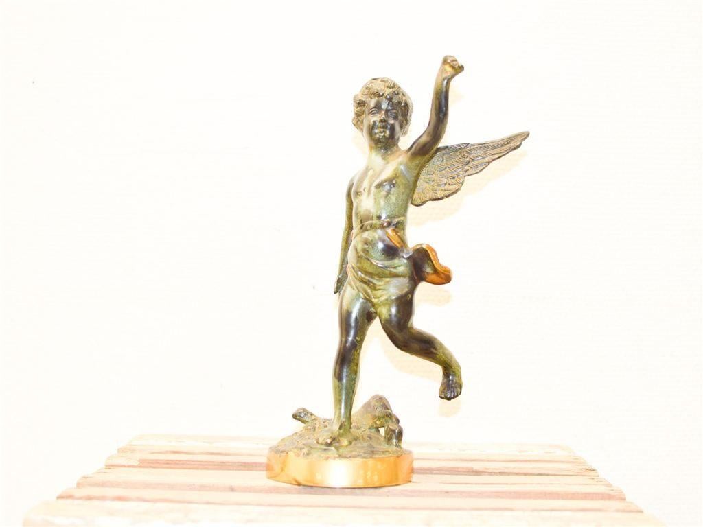 Bronzen beeld Mercurius 51526, Antiek en Kunst, Kunst | Beelden en Houtsnijwerken, Ophalen of Verzenden