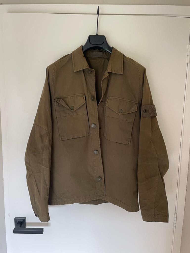 Stone Island Ghost - Jas - Groen - Maat M, Ophalen of Verzenden, Zo goed als nieuw, Groen