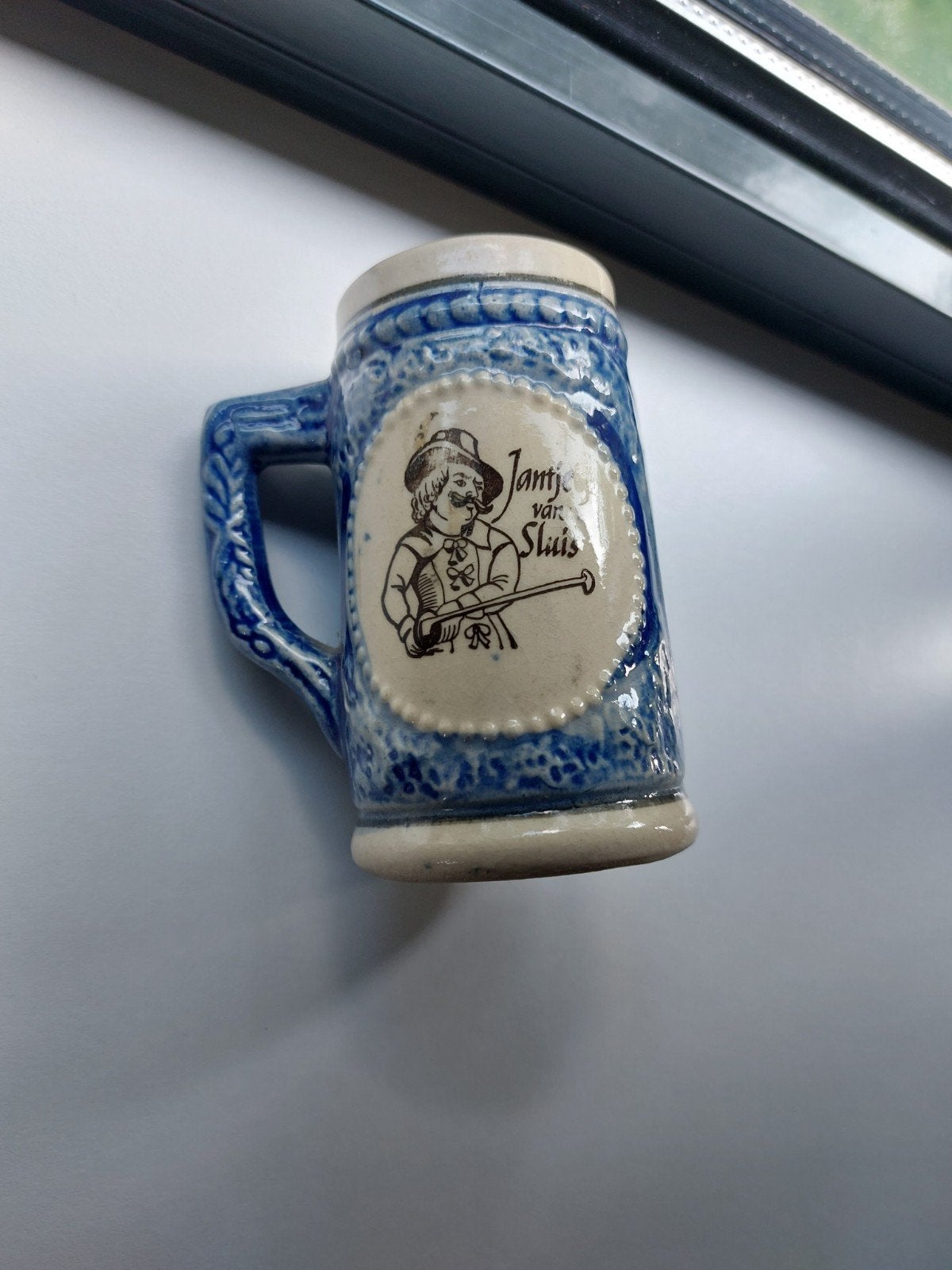 Kleine pul Jantje van Sluis, Ophalen of Verzenden, Zo goed als nieuw, Pul(len), Overige merken