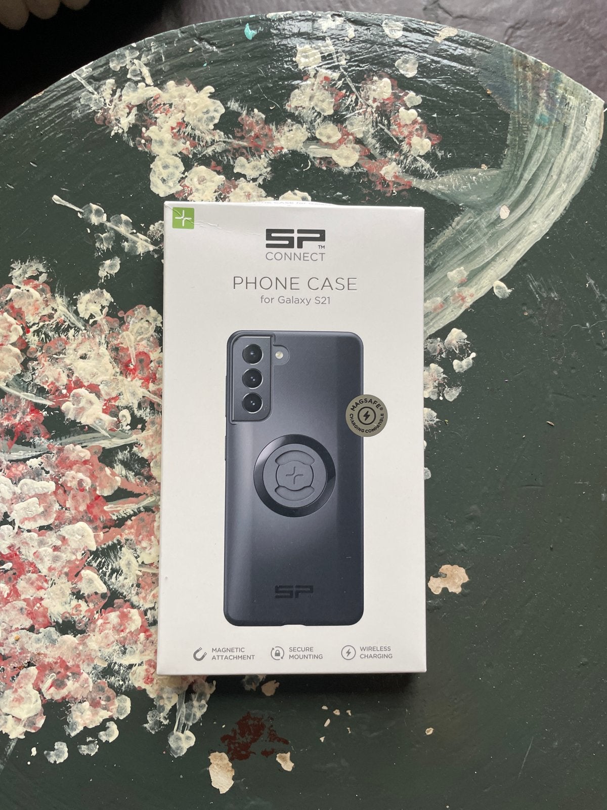SP Connect telefoonhoesje voor Samsung Galaxy S21, Zwart, Nieuw, Hoesje of Tasje, Draadloos opladen