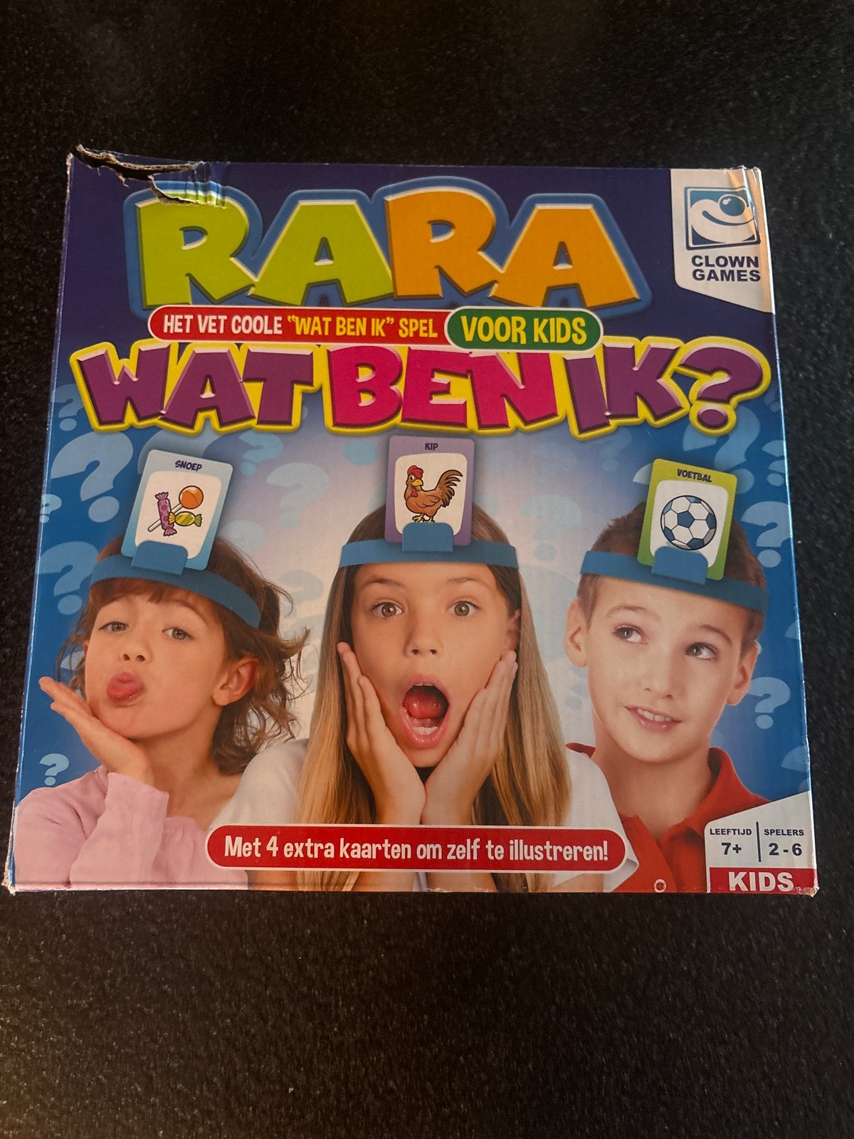 Rara Wat Ben Ik? - Het Coole Spel voor Kids, Een of twee spelers, Ophalen of Verzenden, Gebruikt