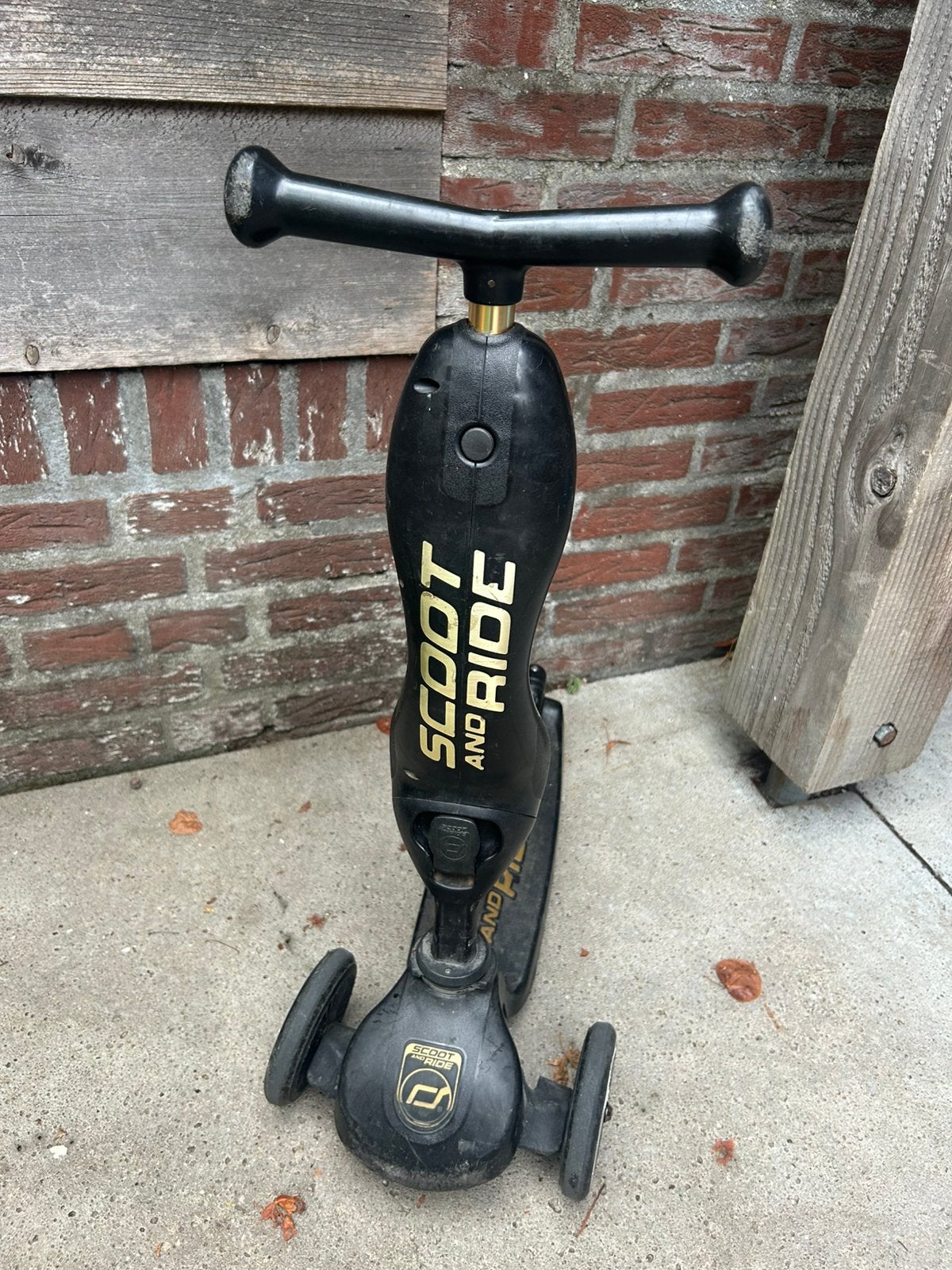 Scoot en ride, Ophalen, Gebruikt, Gewone step