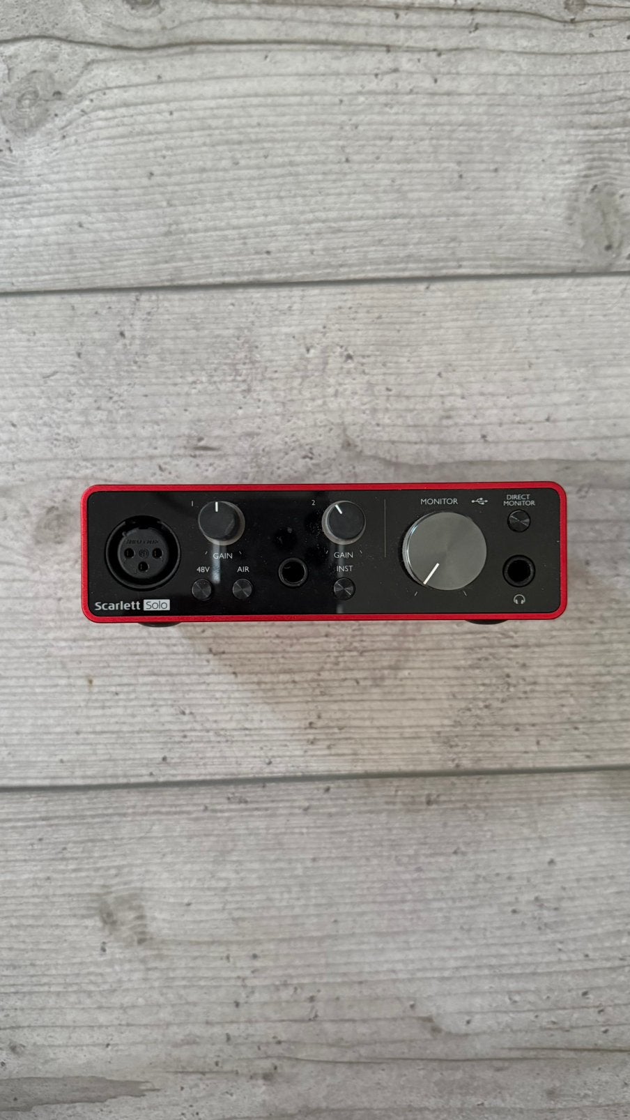 Focusrite Scarlett Solo 3rd Gen, Ophalen, Zo goed als nieuw