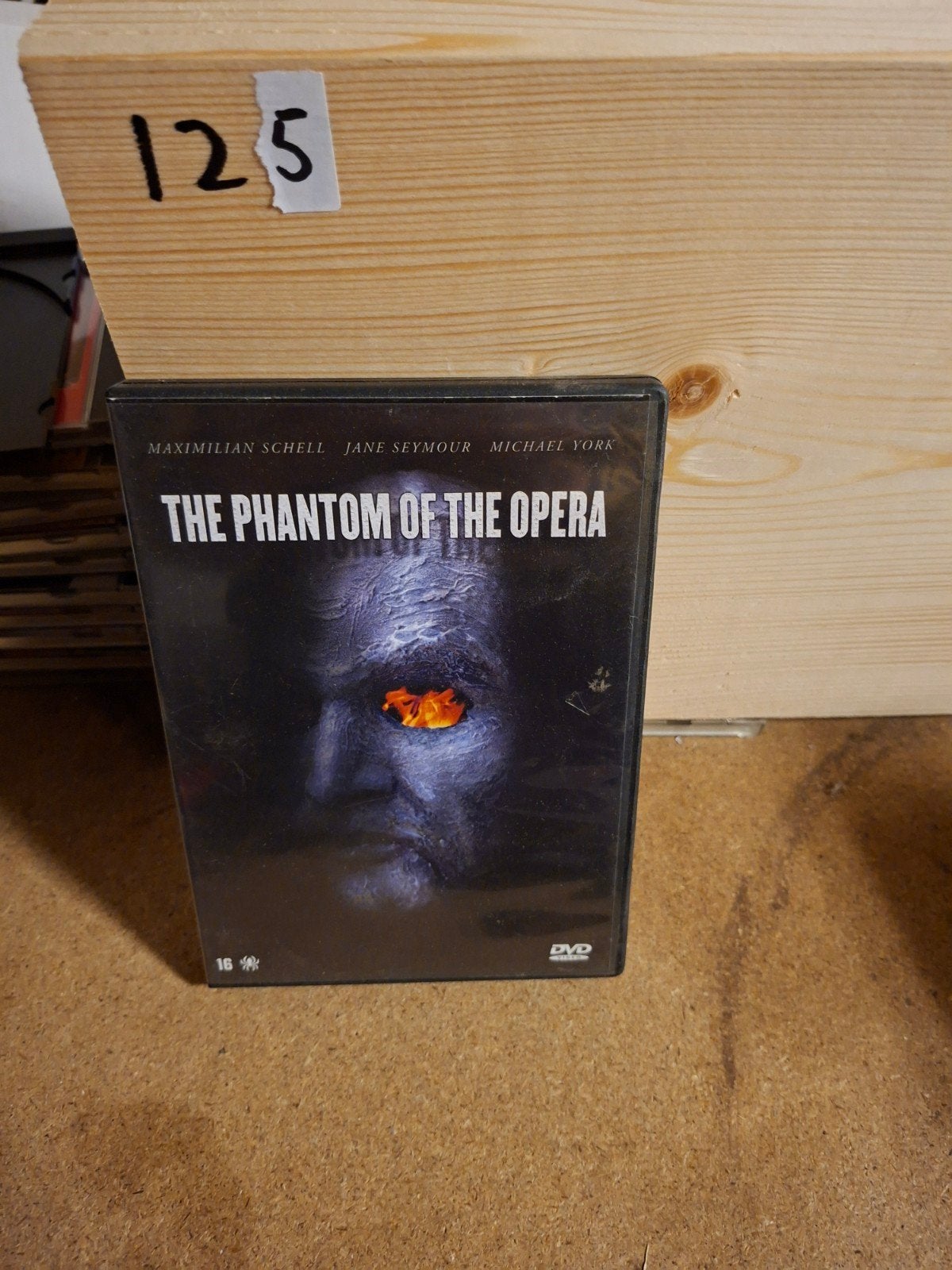 The Phantom of the Opera DVD - Klassieke Horror, Cd's en Dvd's, Vanaf 16 jaar, Ophalen of Verzenden, Gebruikt