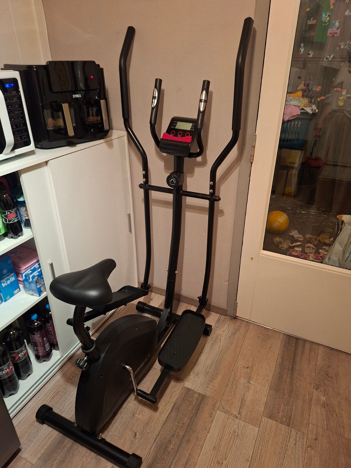 FitFirst 2-in-1 Hometrainer en Crosstrainer CR1, Ophalen, Benen, Zo goed als nieuw, Crosstrainer