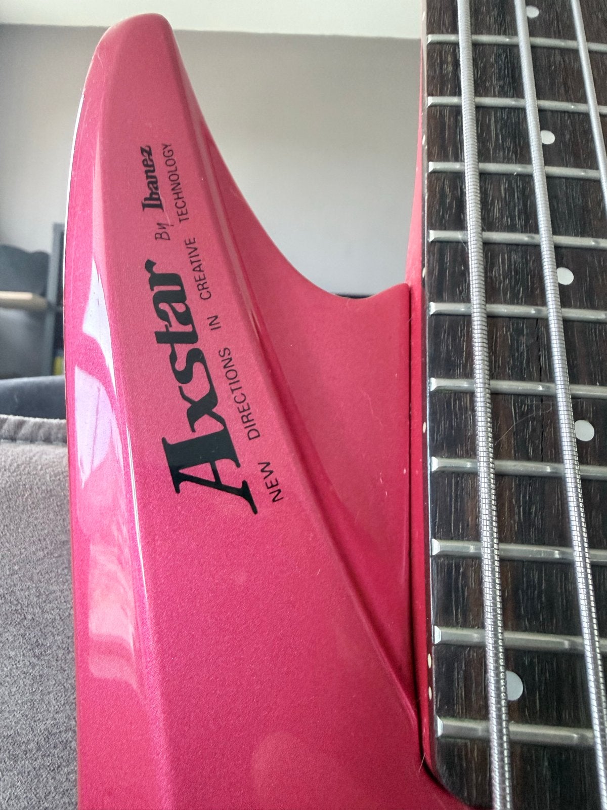Ibanez Axstar AXB50 Headless Basgitaar - (Made in Japan), Ophalen, Gebruikt, Elektrisch