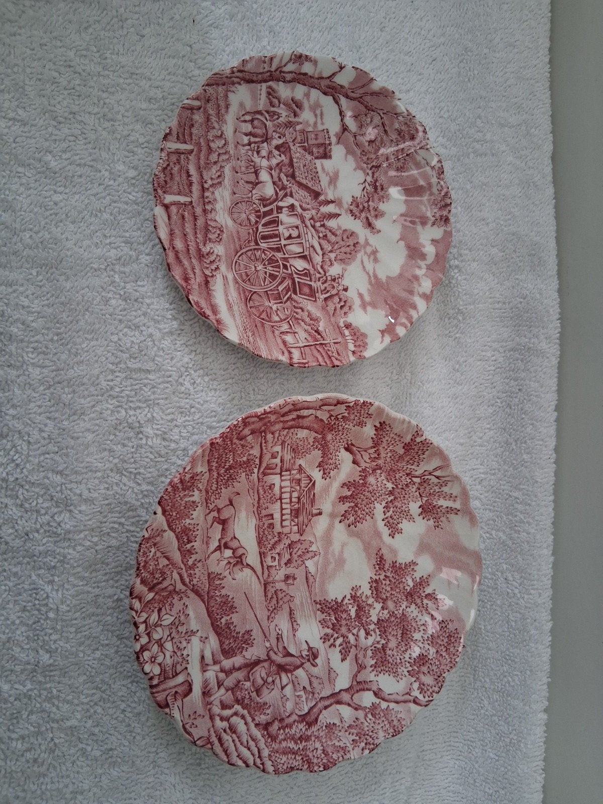 Vintage Myott The Hunter kop en schotel set (2 stuks), Ophalen