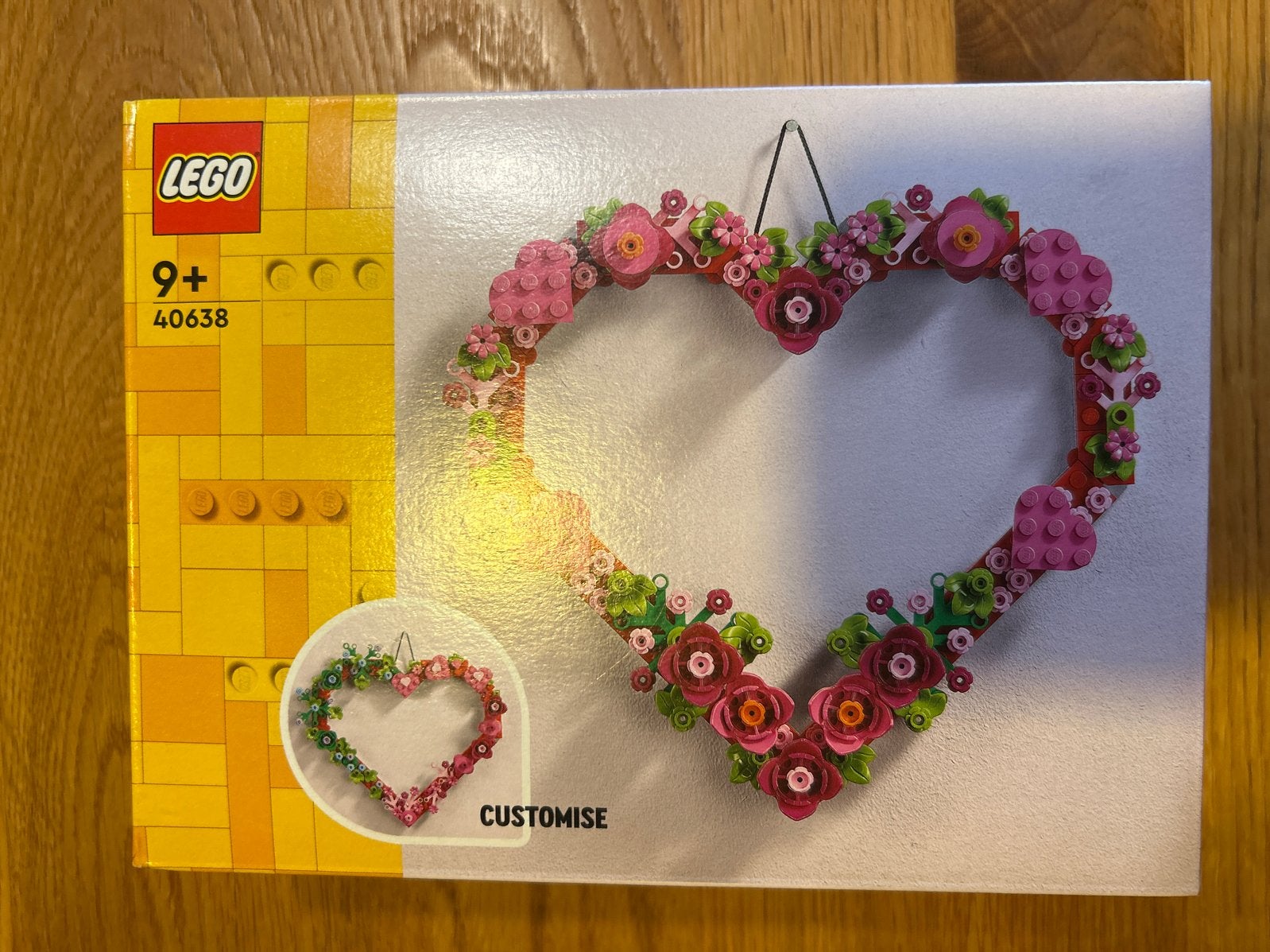 LEGO 40638 Hartvormige Krans - Nieuw in doos, Ophalen of Verzenden, Nieuw, Overige merken