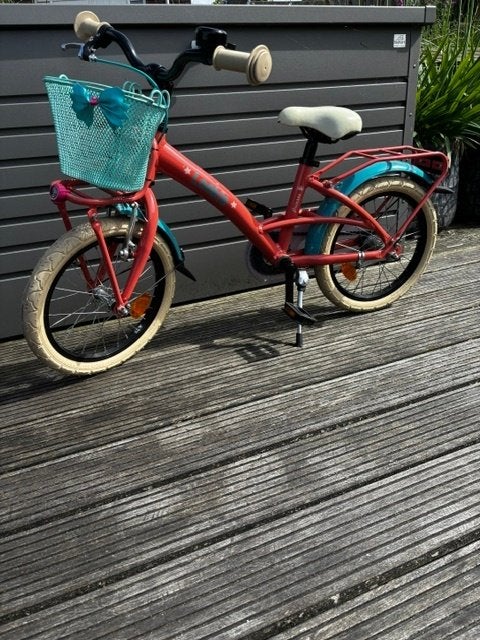 Loekie prinses meisjesfiets 16 inch in perfecte staat!, Ophalen, Terugtraprem, Gebruikt, Loekie Prinses