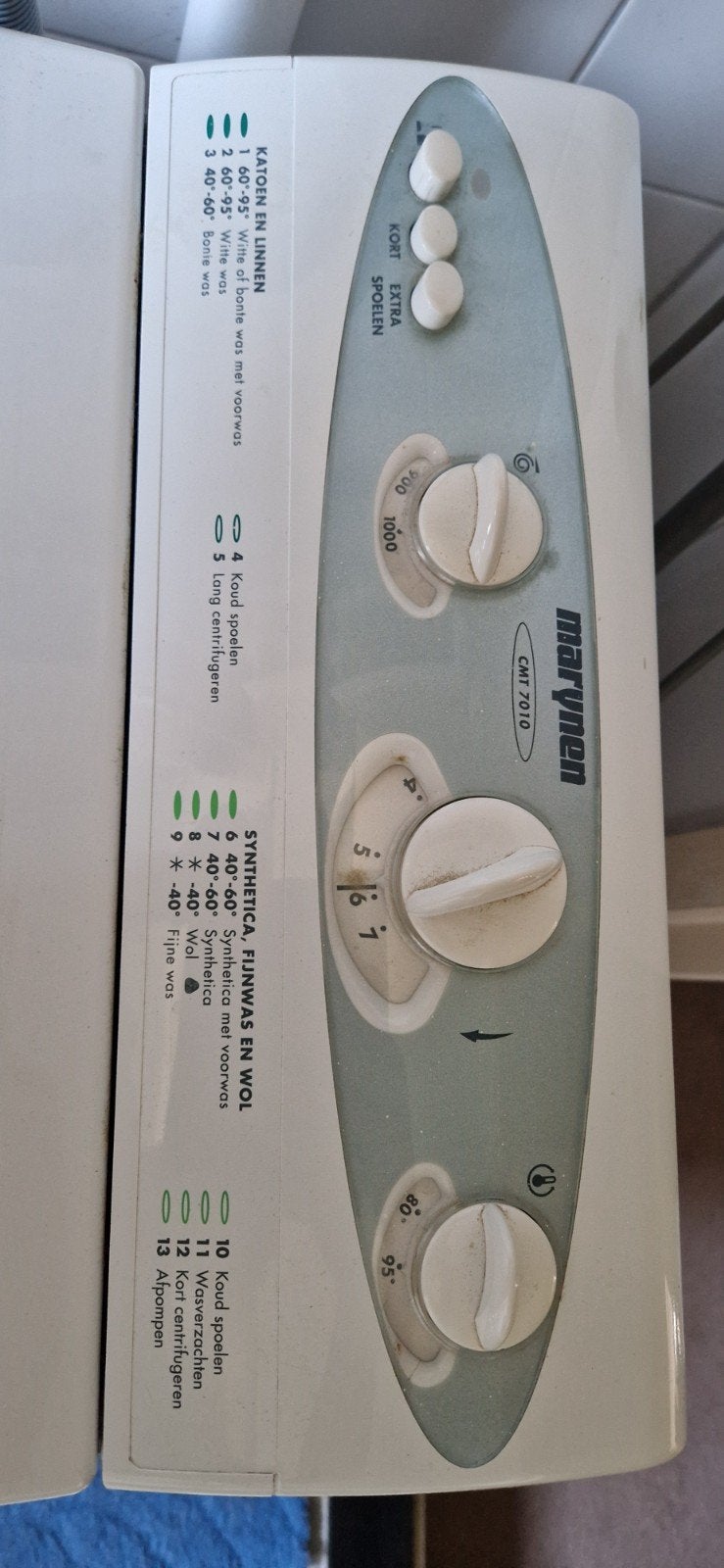 Marynen Bovenlader Wasmachine - Compact en Efficiënt, Ophalen, 4 tot 6 kg, Bovenlader, Wolwasprogramma