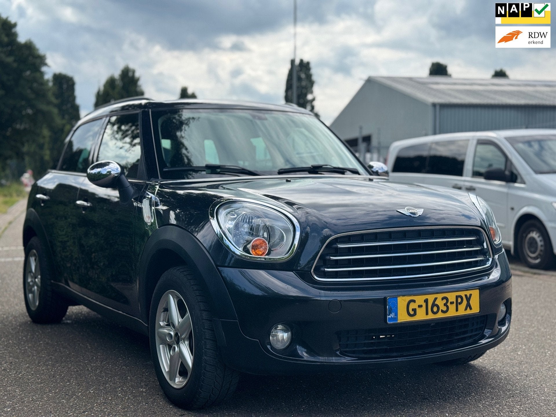 Mini Mini Countryman 1.6 One, Auto's, Voorwielaandrijving, Euro 5, Gebruikt, Zwart
