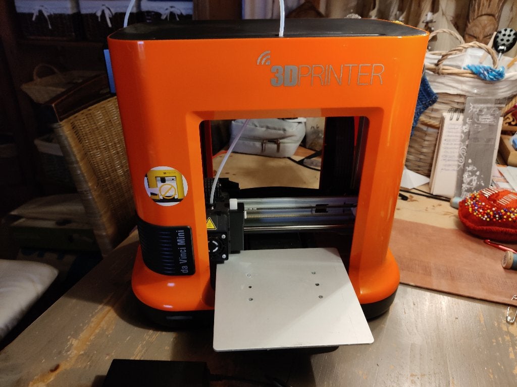 3d printer van XYZ Da Vinci Mini w met open tag, Gebruikt, Ingebouwde Wi-Fi, XYZprinting, Ophalen of Verzenden