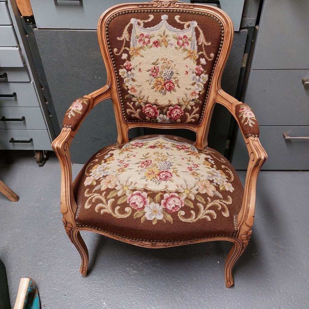Vintage stoelen 2x, Ophalen of Verzenden