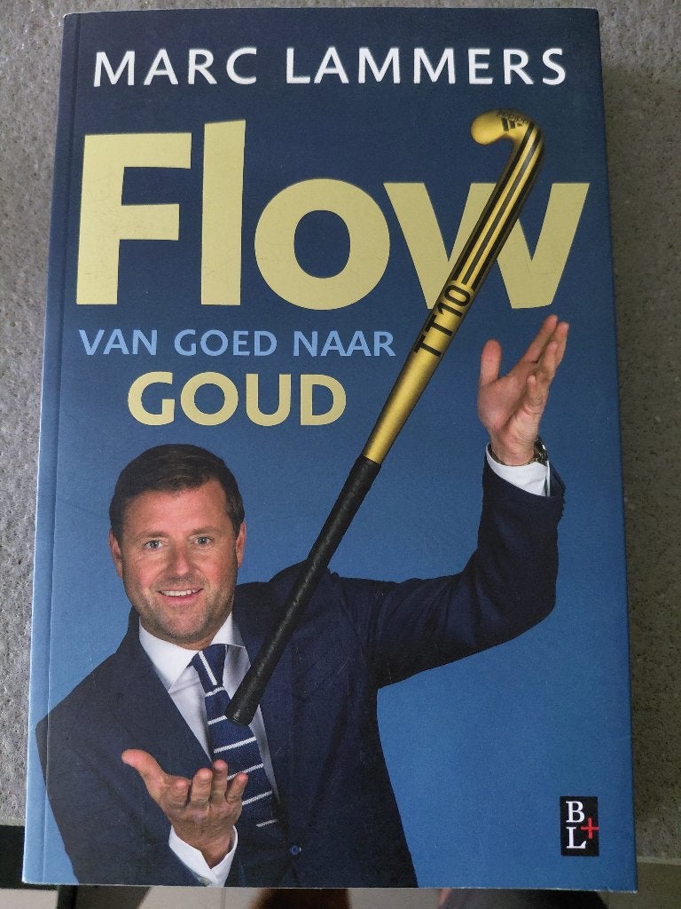 Flow marc lammers; van goed naar goud, Boeken, Ophalen of Verzenden, Zo goed als nieuw, Balsport