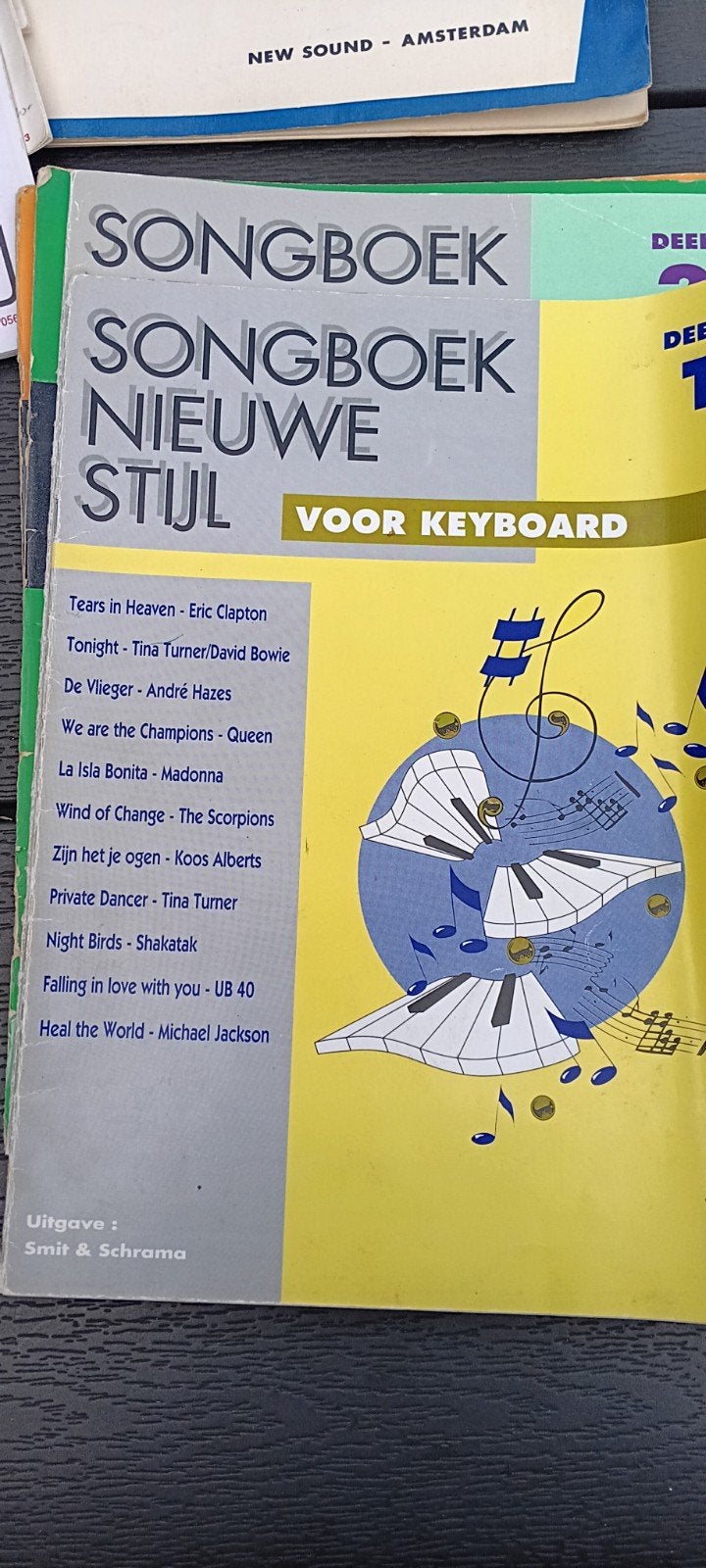 Diverse bladmuziek voor orgel, keyboard en piano, Muziek en Instrumenten, Bladmuziek, Gebruikt, Piano, Verzenden, Les of Cursus