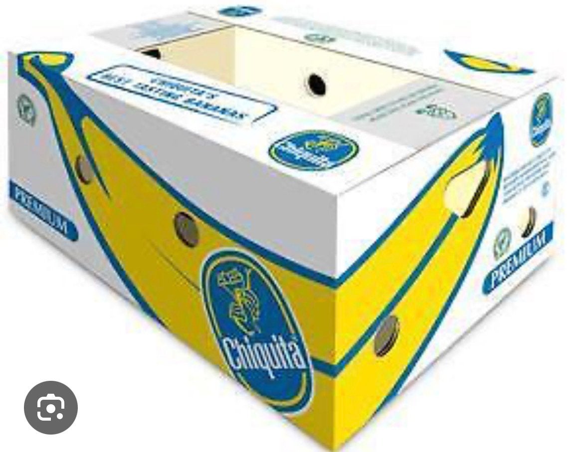 Bananen dozen 50st, Ophalen, Zo goed als nieuw