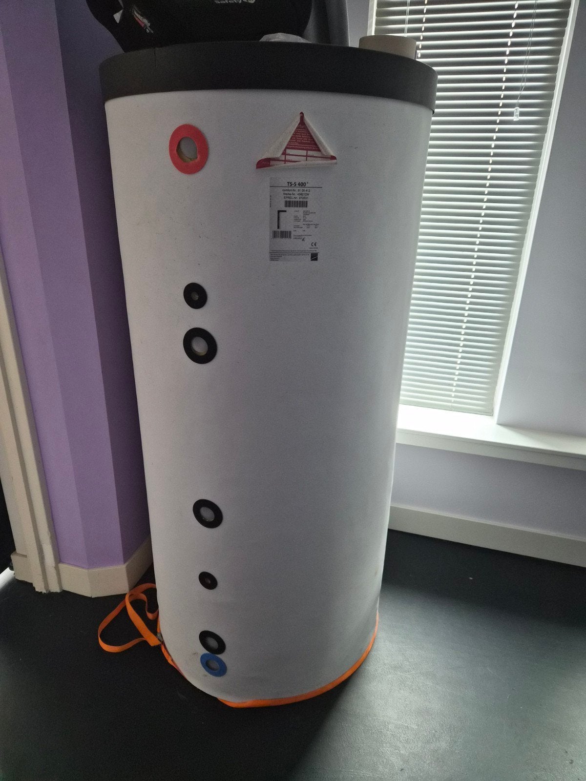 400 Liter Tapwaterboiler met Wisselaar - nieuw nieuw nieuw, Ophalen of Verzenden, Nieuw, Overige typen, 80 cm of meer