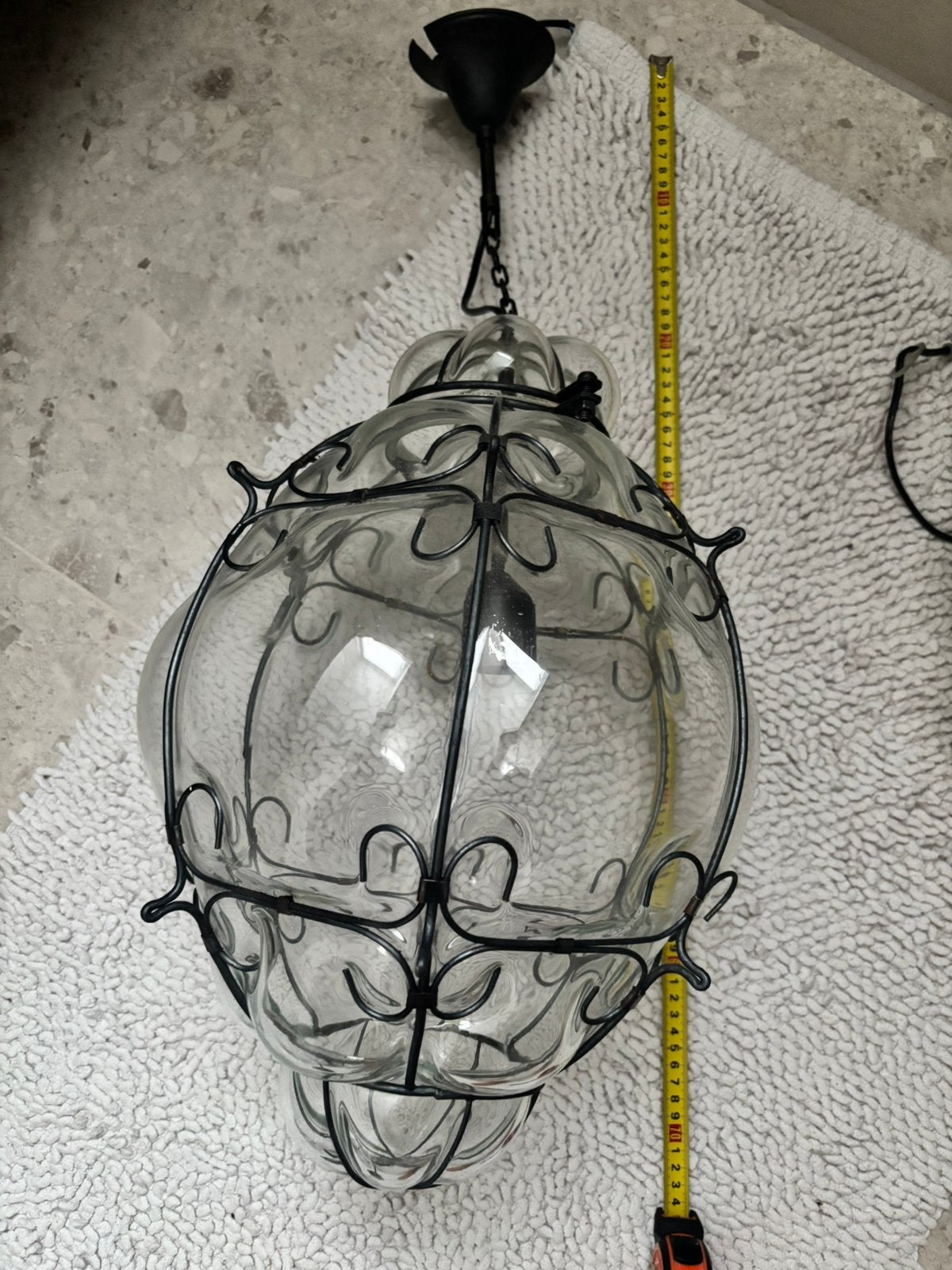 Venetiaanse lamp, Ophalen, Zo goed als nieuw