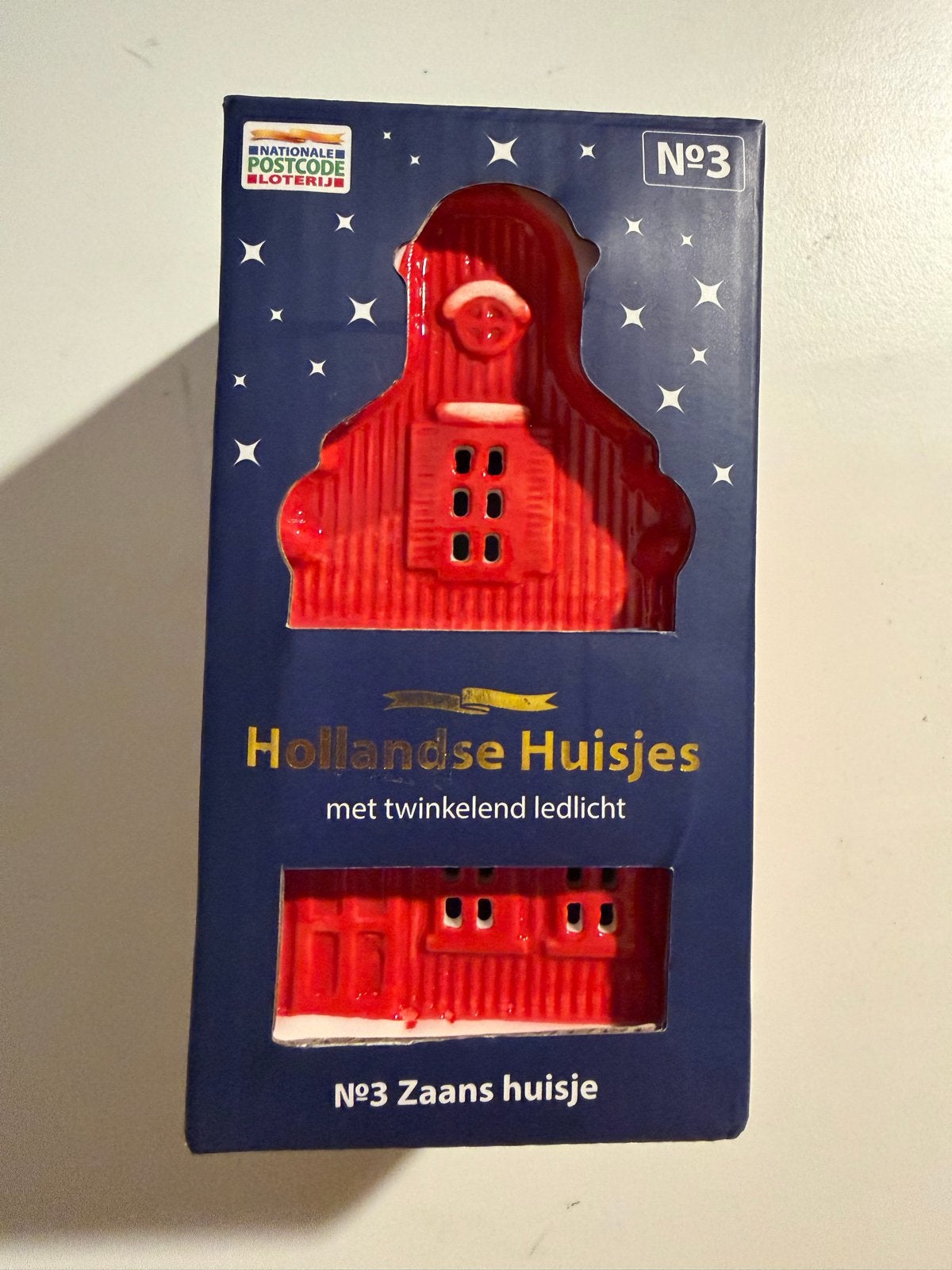 Hollands Huisje nr. 3 - Zaans huisje met twinkelend ledlicht, Ophalen of Verzenden, Nieuw