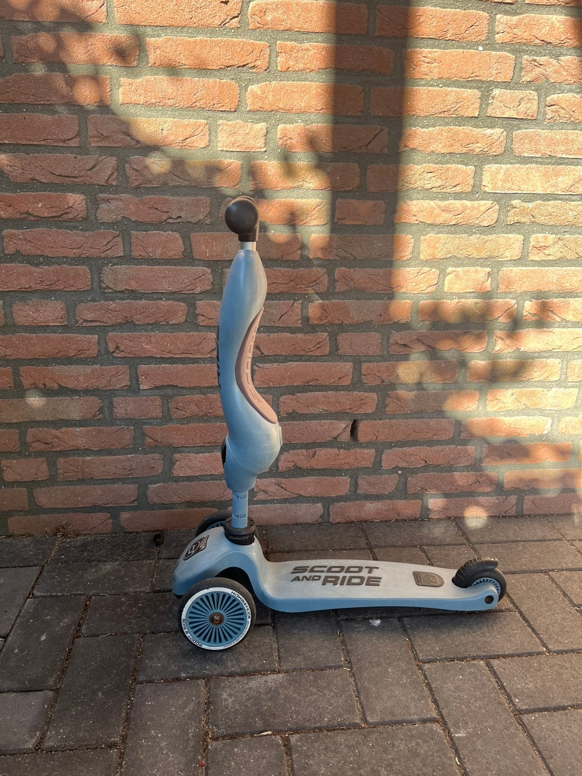 Scoot ride, Ophalen, Gebruikt, Gewone step