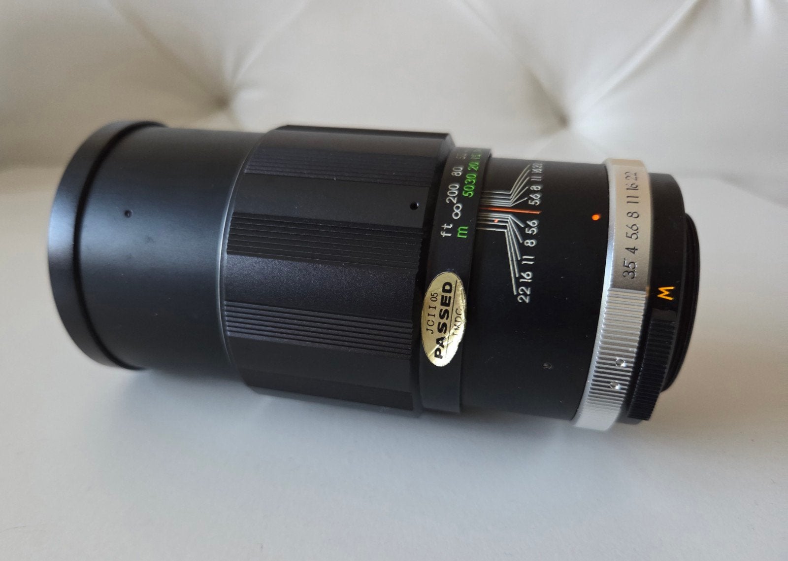 Vintage Soligor Tele-Auto 200mm f/3.5, Gebruikt, Beschermhoes/tas, 200 mm, Overige merken