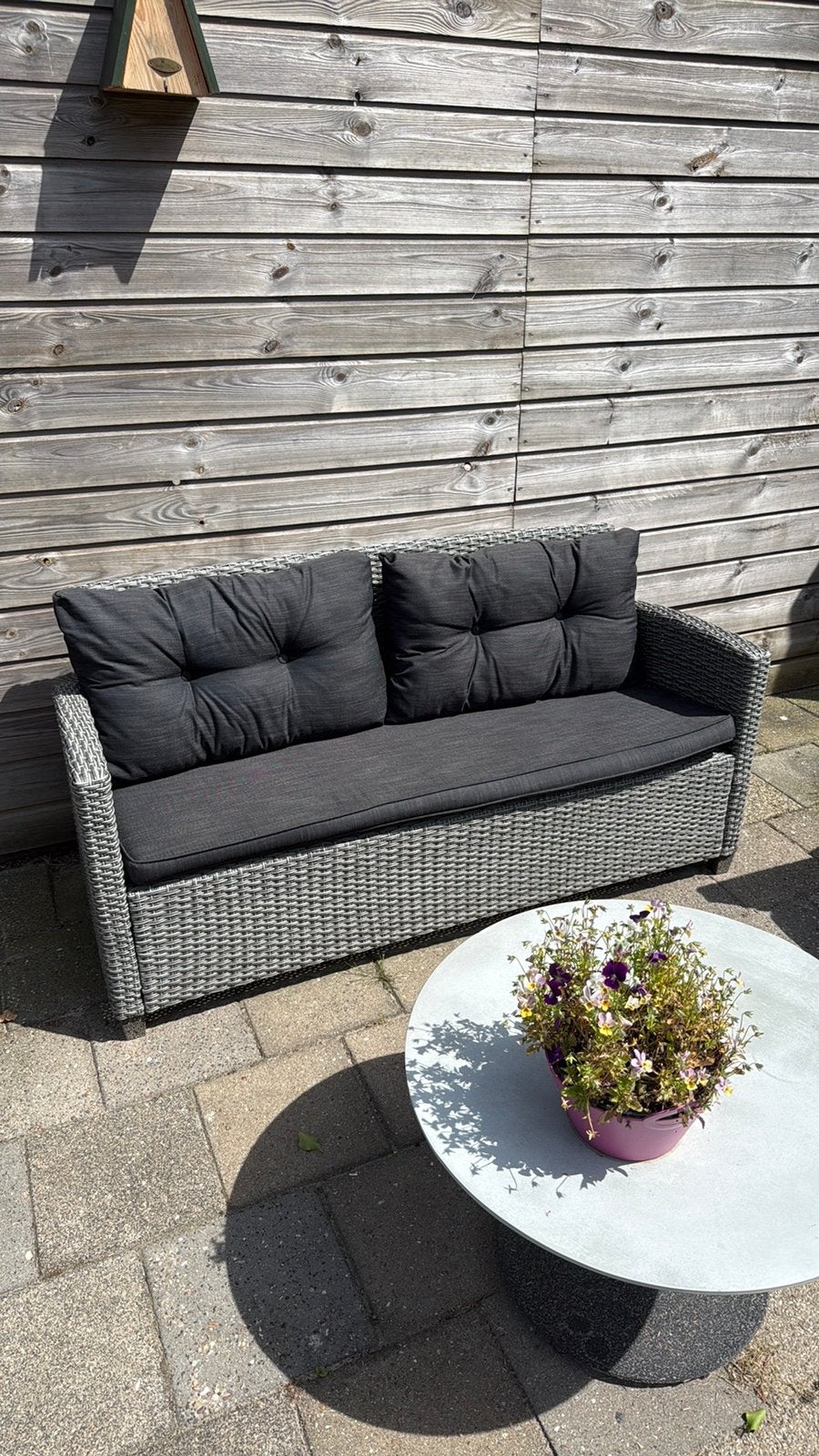 Tuin set, Ophalen, Zo goed als nieuw, 2 zitplaatsen, Tuinset