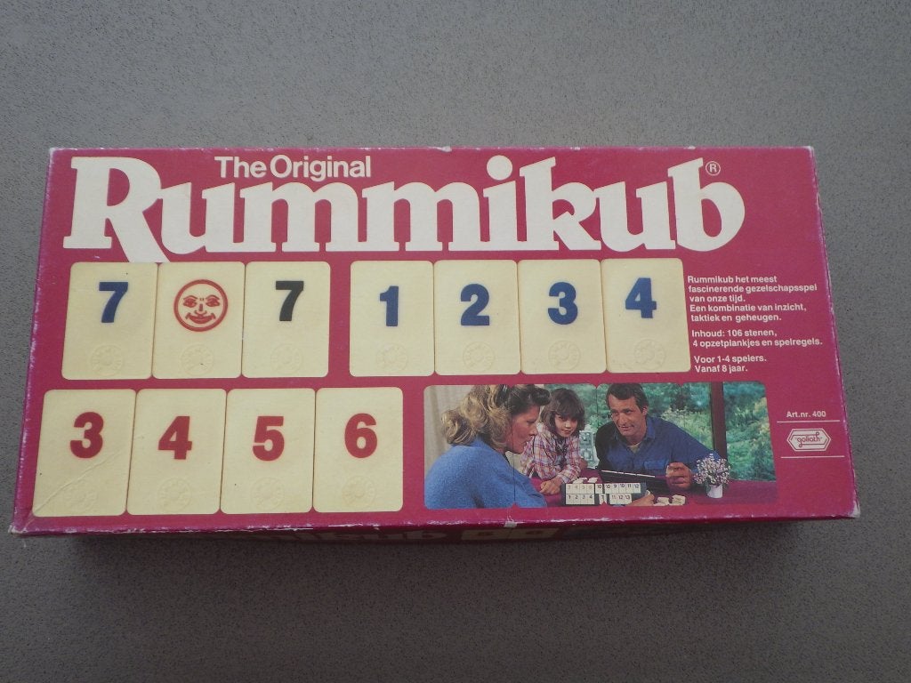 Rummikub grootte stenen, Ophalen