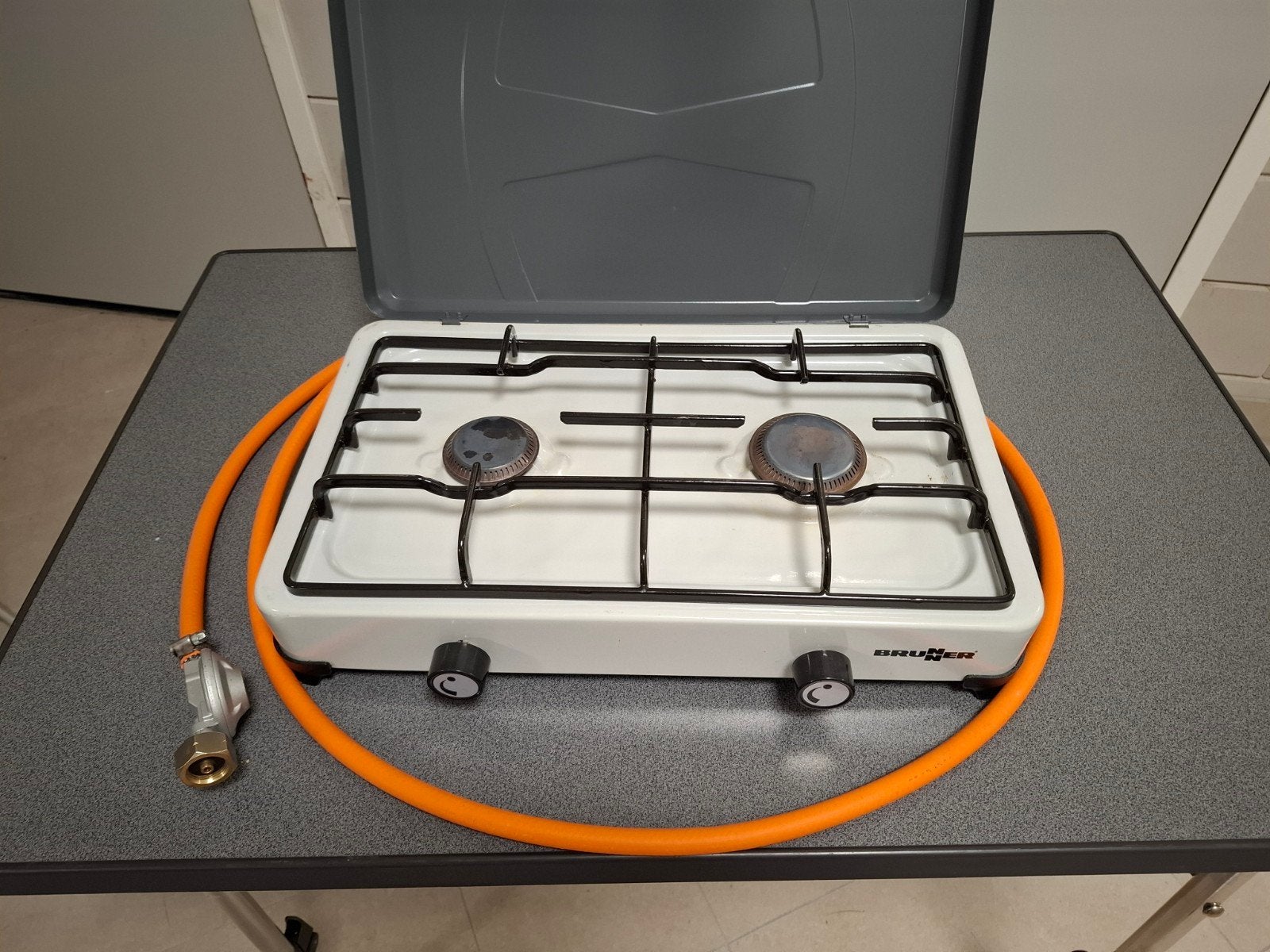 Camping gaspitten, Ophalen, Gebruikt