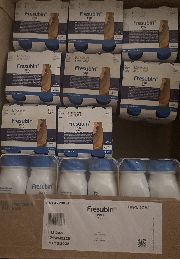 Fresubin Pro Cappuccino 72 flesjes, Ophalen of Verzenden