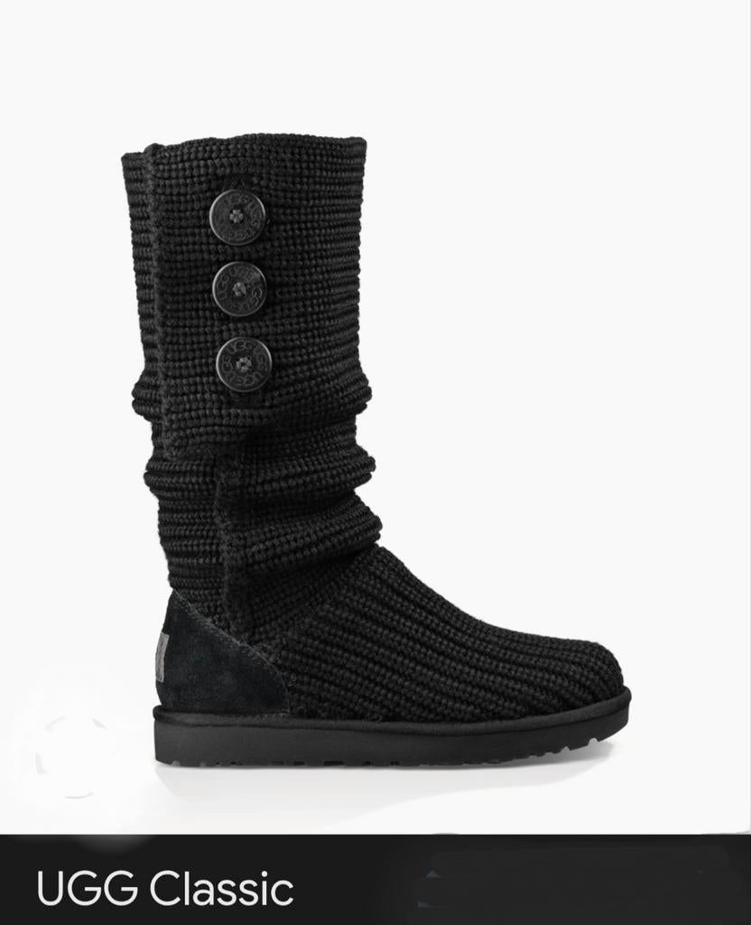 UGG Laarzen Origineel Maat 38, UGG, Zwart, Lage of Enkellaarzen, Ophalen of Verzenden