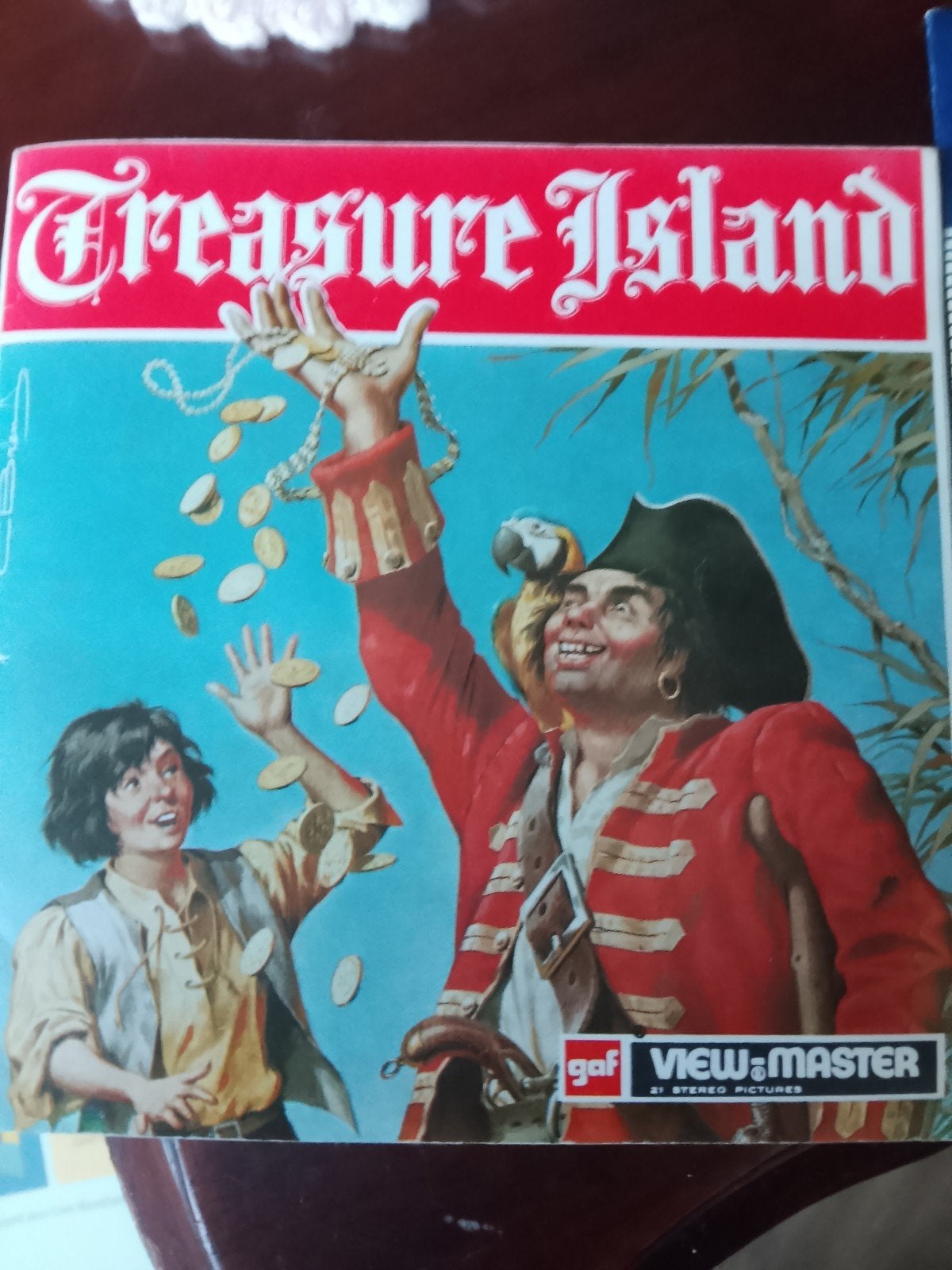 View-Master Reel: Treasure Island (GAF B 4321), Ophalen of Verzenden, Jongen of Meisje