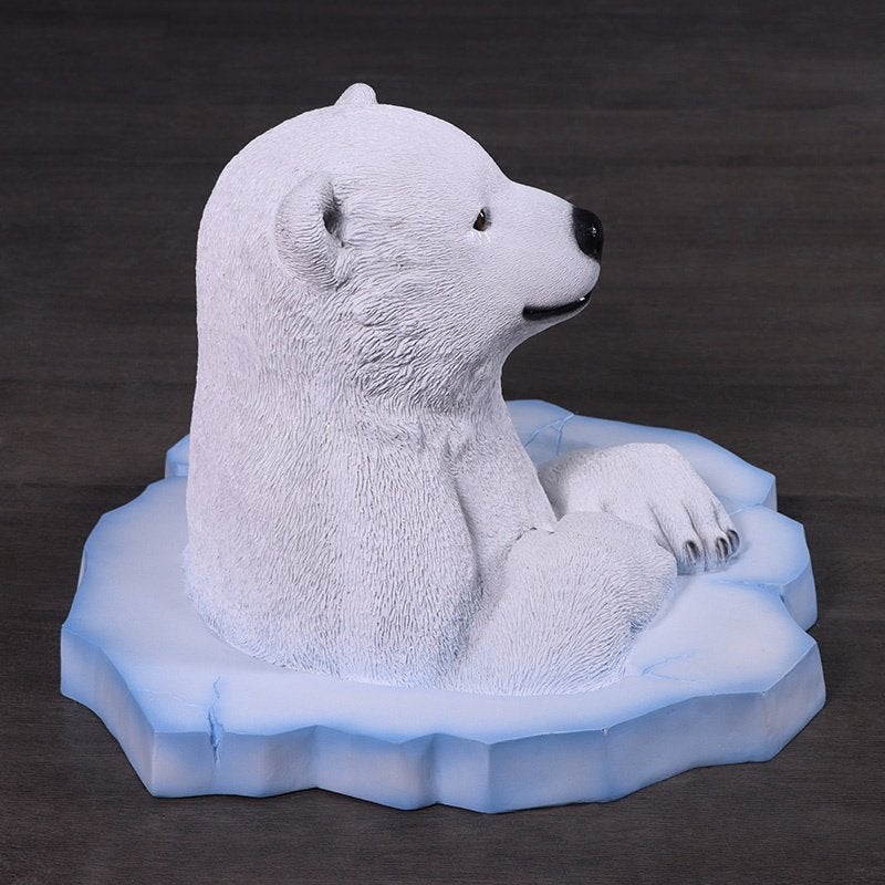 Peeking Polar Bear Cub – IJsbeer 63 x 63 x 41 cm, Ophalen, HorecaBeelden, Nieuw, HorecaBeelden