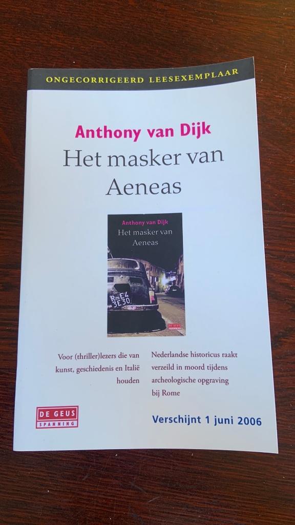 Anthony van Dijk - Het masker van Aeneas, Ophalen of Verzenden