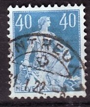 Zwitserland Mi 170 xa gest, Ophalen of Verzenden, Gestempeld