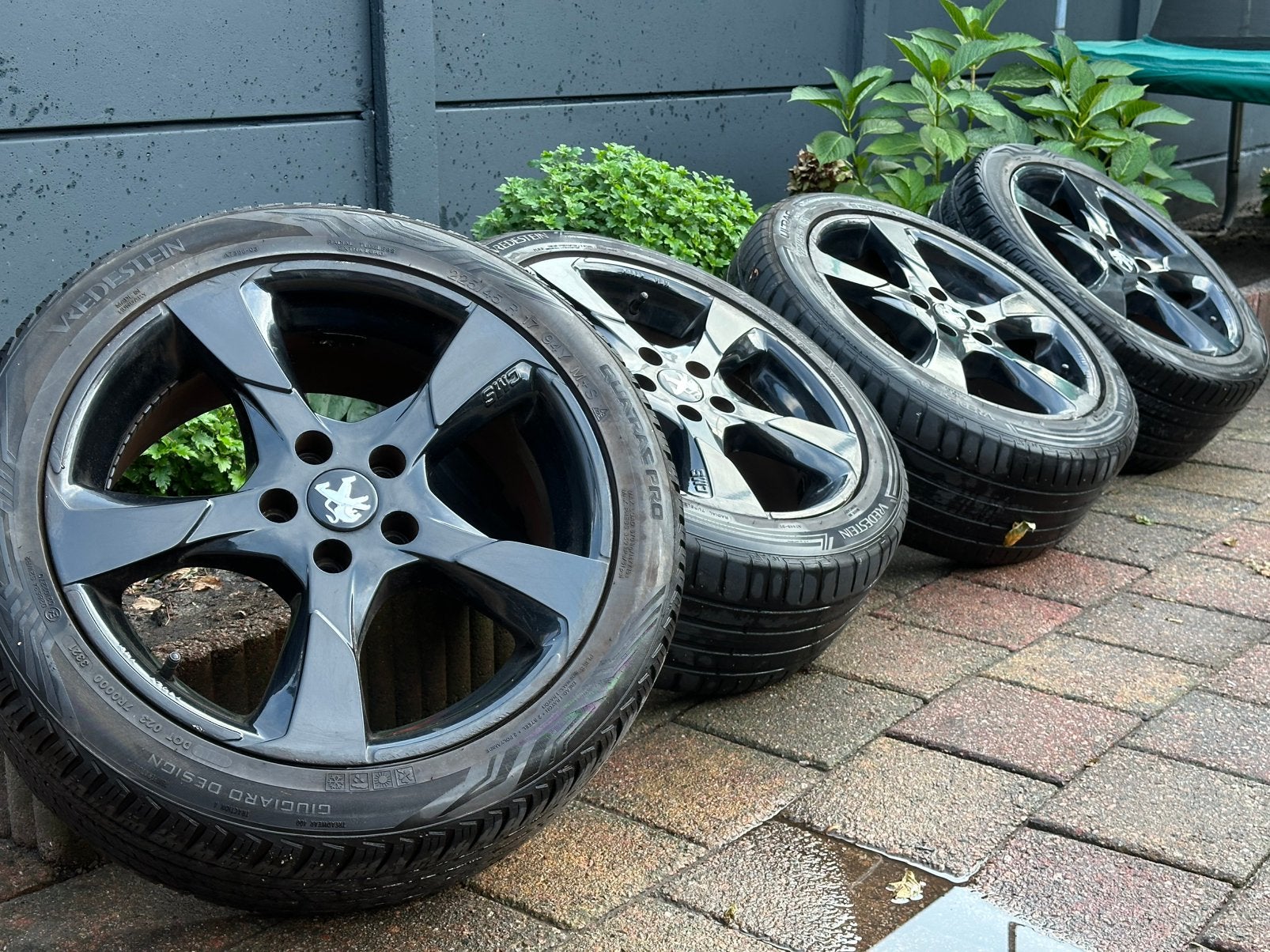 Velgen & banden 5x108 17 inch Peugeot Citroen Opel, Auto-onderdelen, Banden en Velgen, Gebruikt, Banden en Velgen, 17 inch, Ophalen of Verzenden