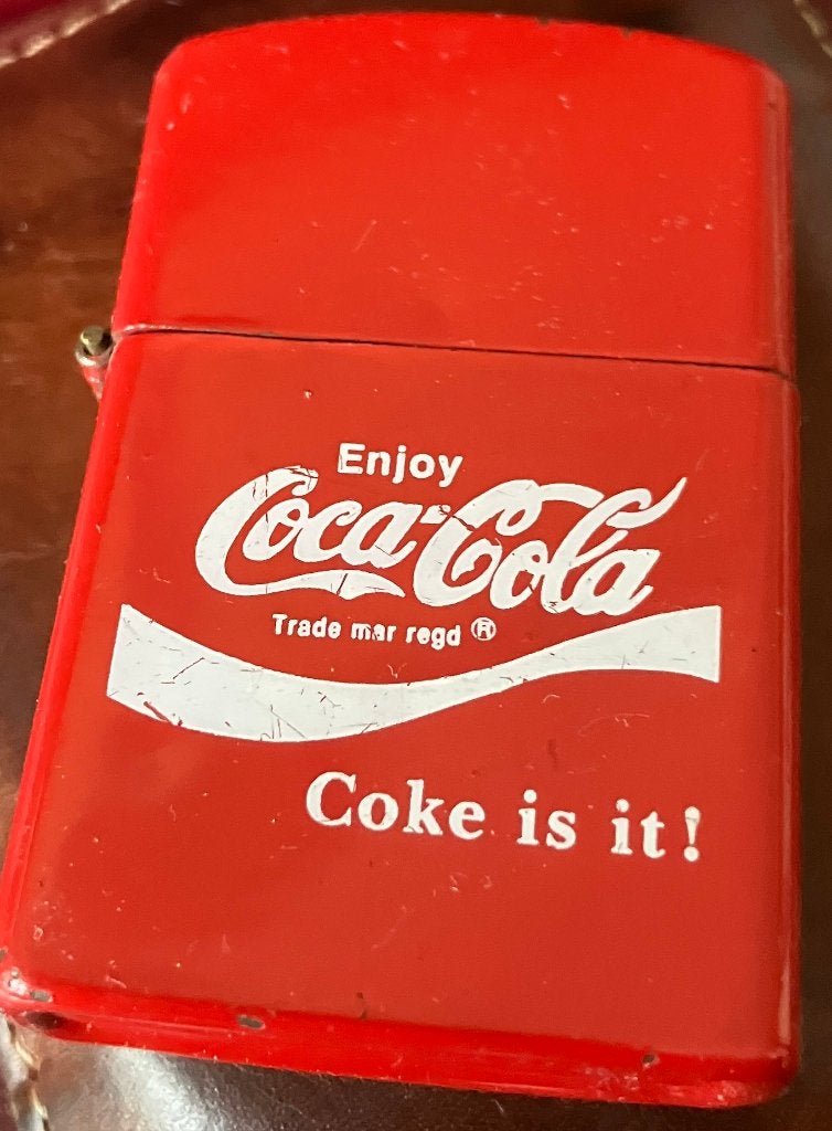 Coca-cola zoppo model iconische Enjoy Coca-Cola logo 1970-80, Verzenden, Gebruiksvoorwerp